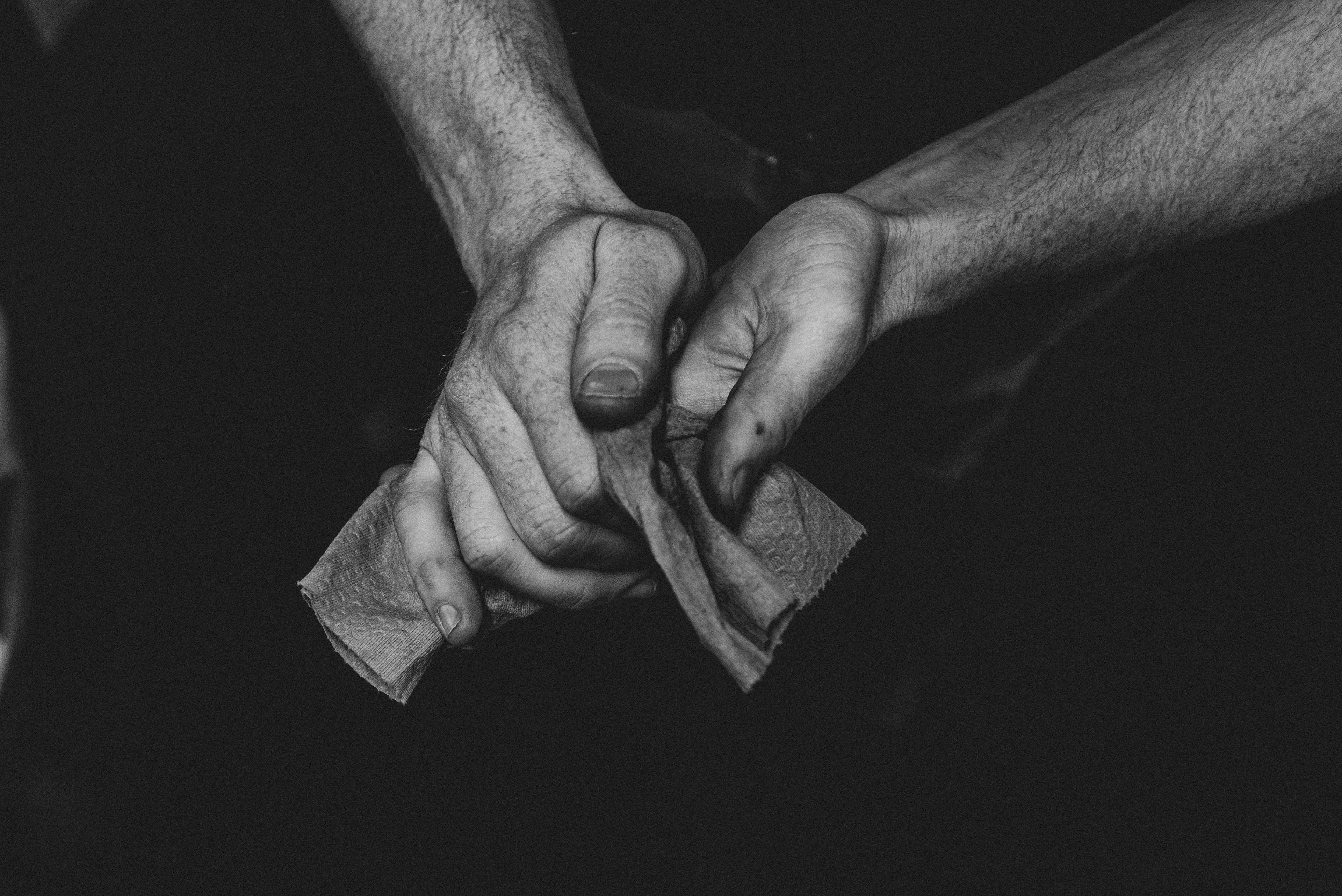 The Hands of Pedal, b/w