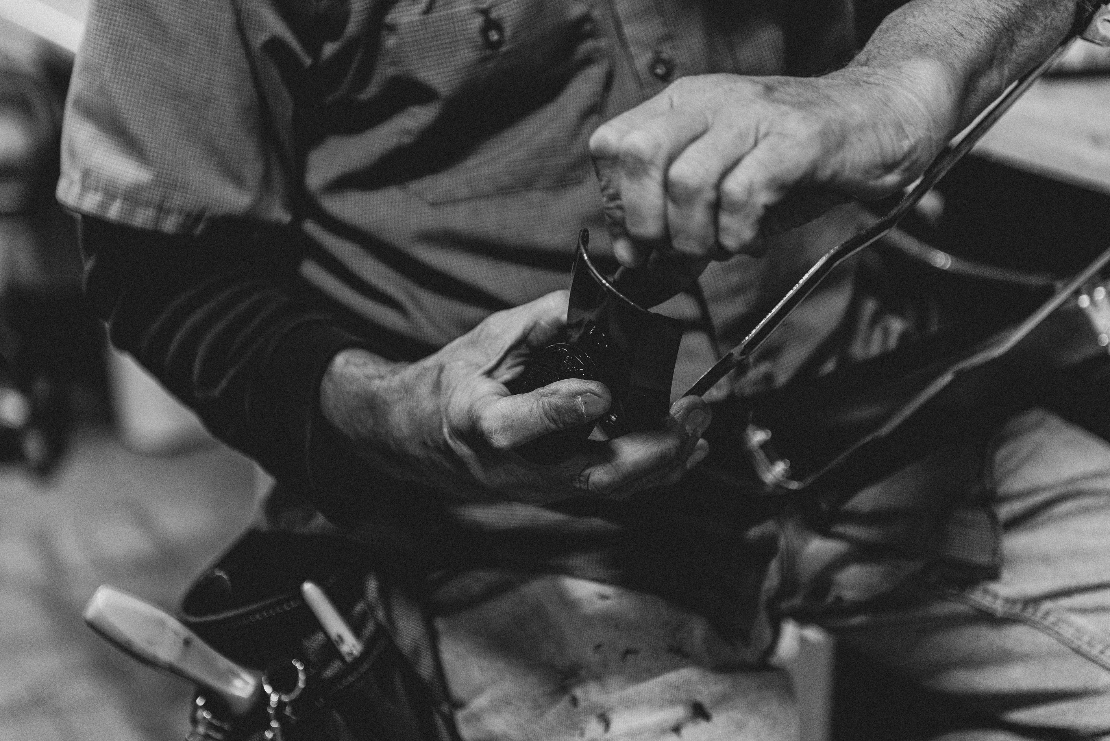 The Hands of Pedal, b/w