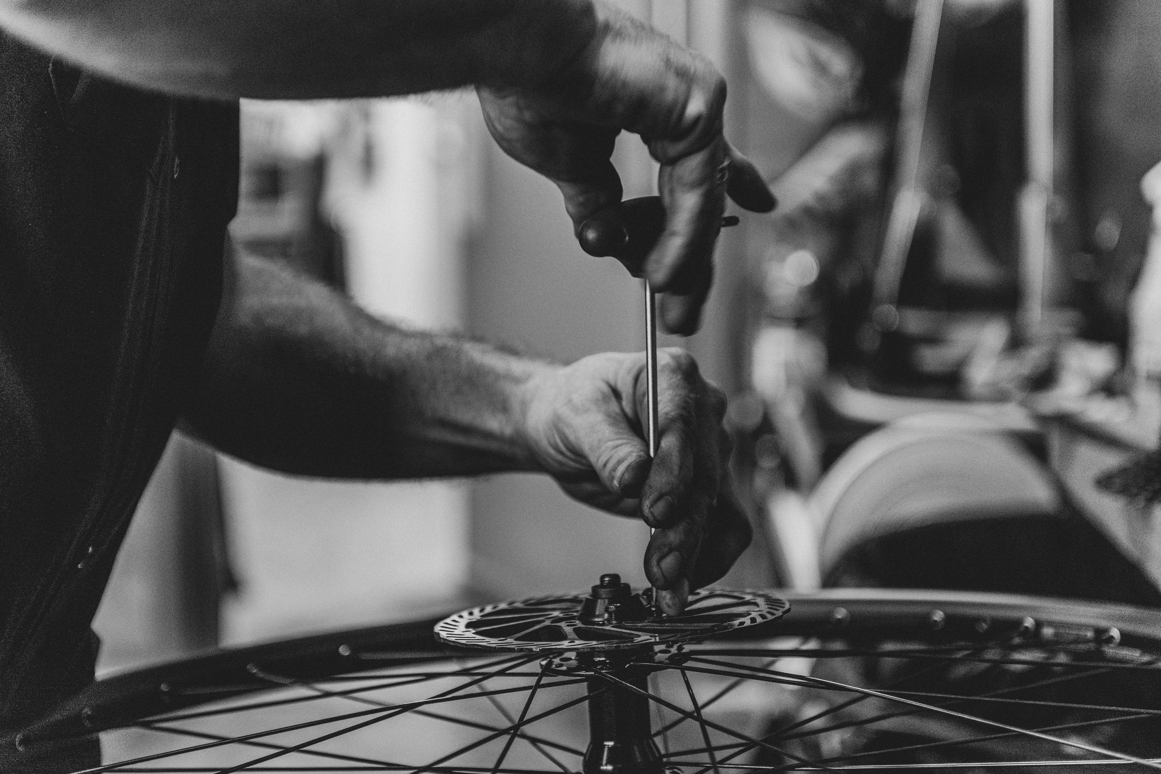 The Hands of Pedal, b/w