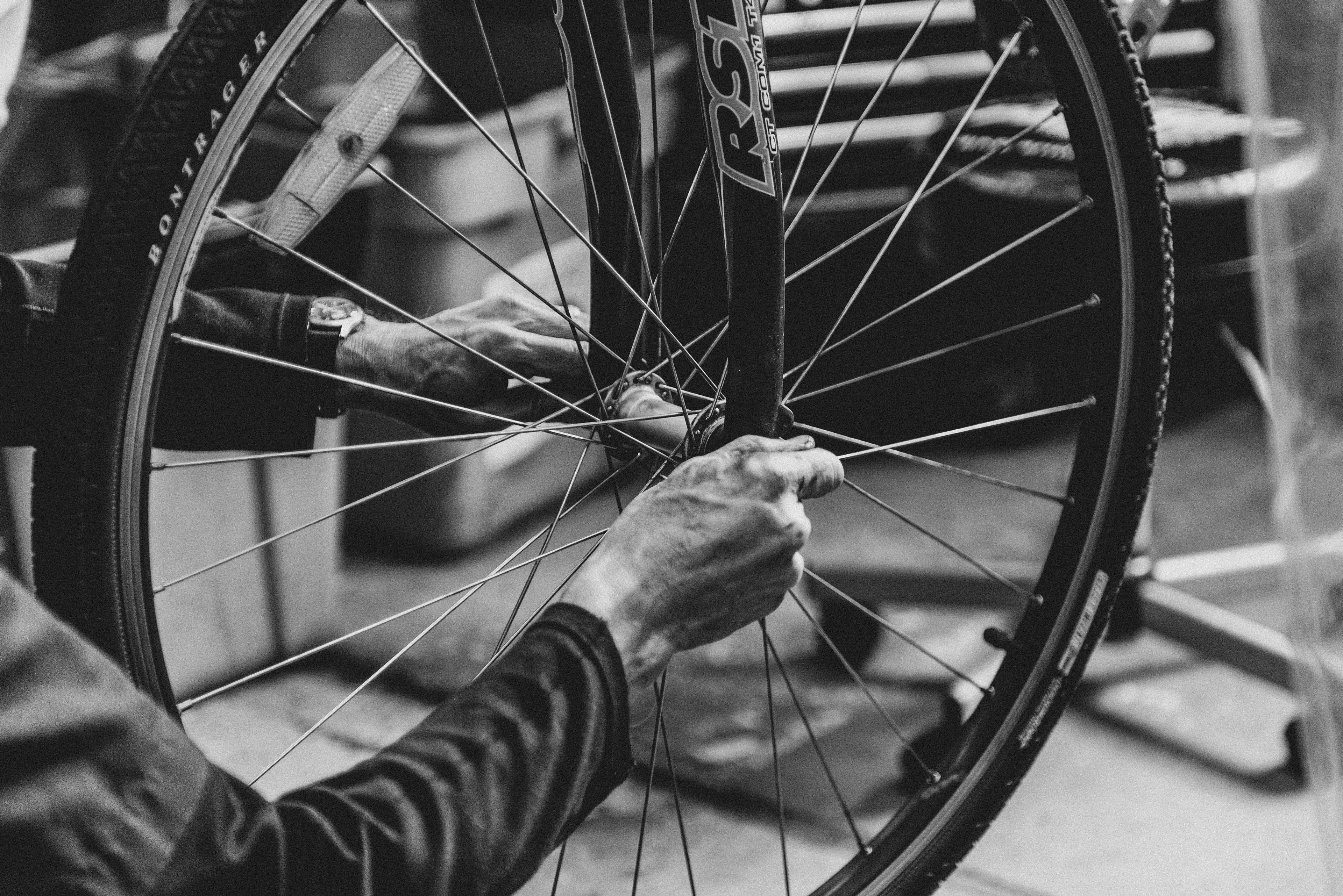 The Hands of Pedal, b/w