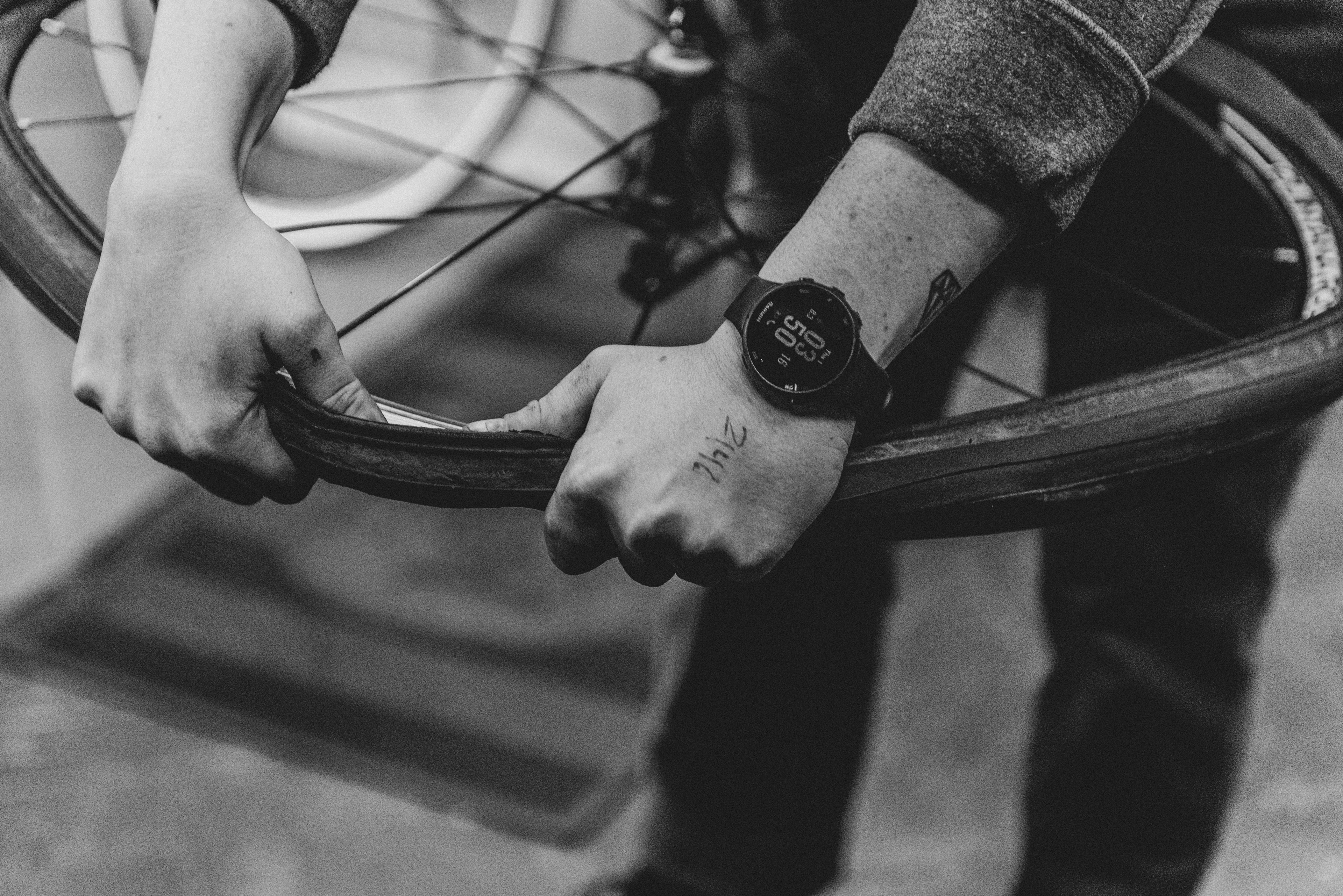 The Hands of Pedal, b/w