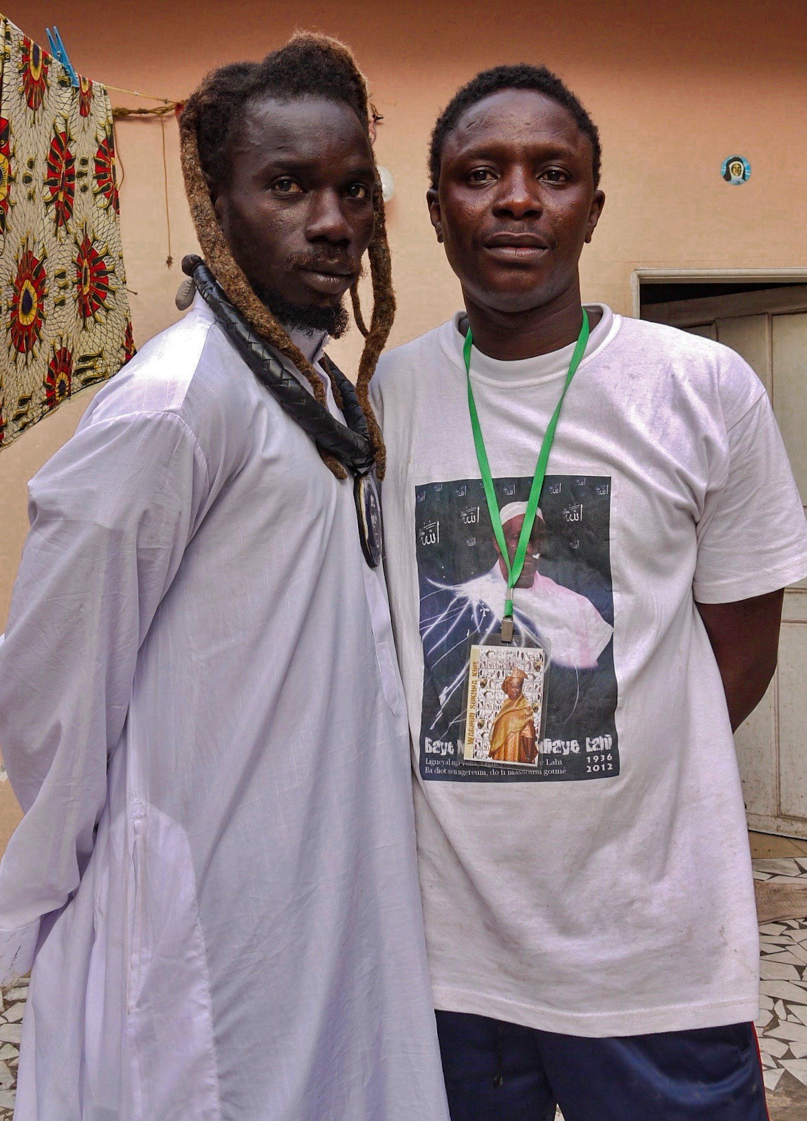 BAYE FALL ET DOUDOU ORGANISATEUR