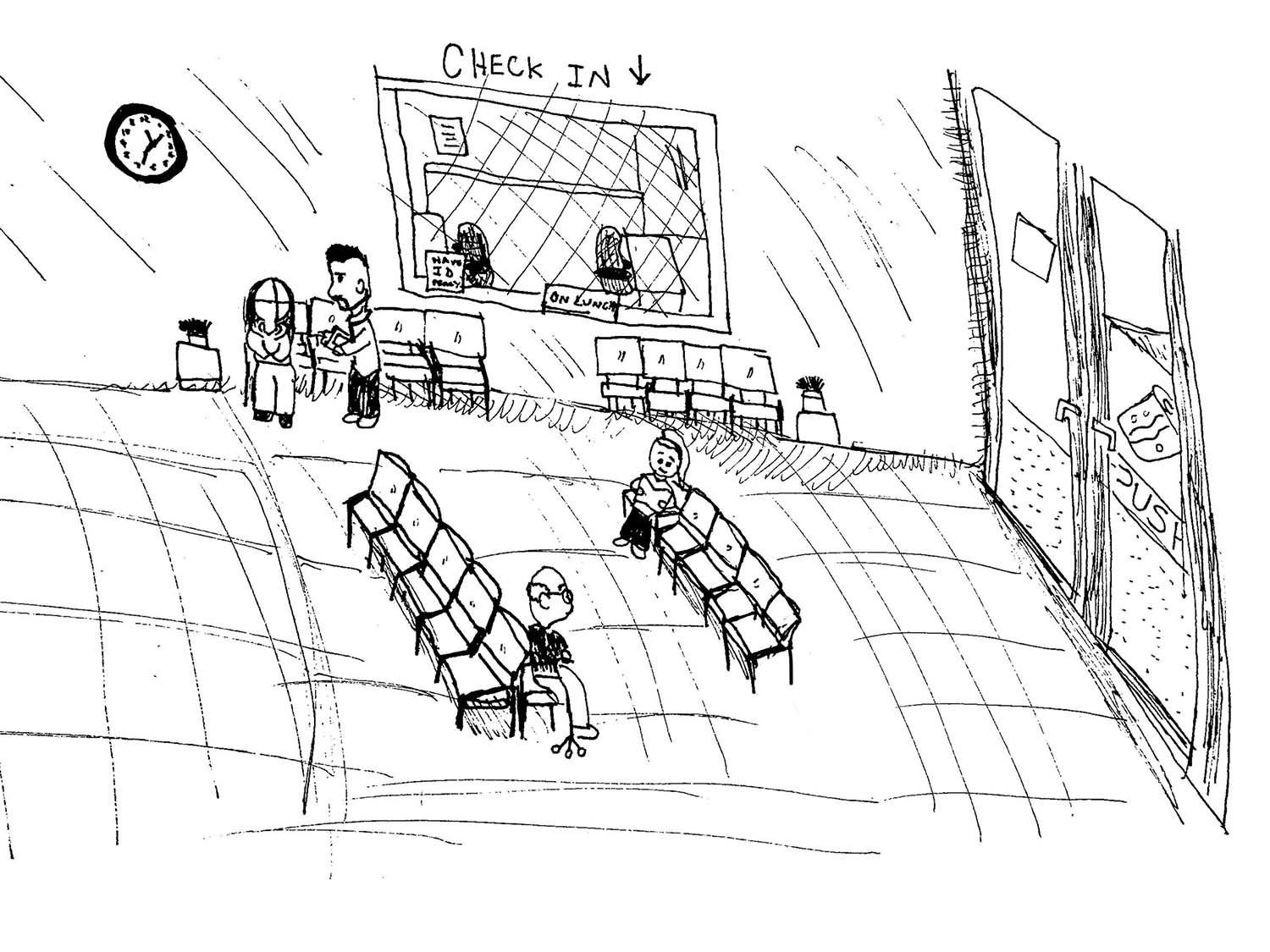"It was quarter-to-three by the time the doctor made his way into the ER waiting room"