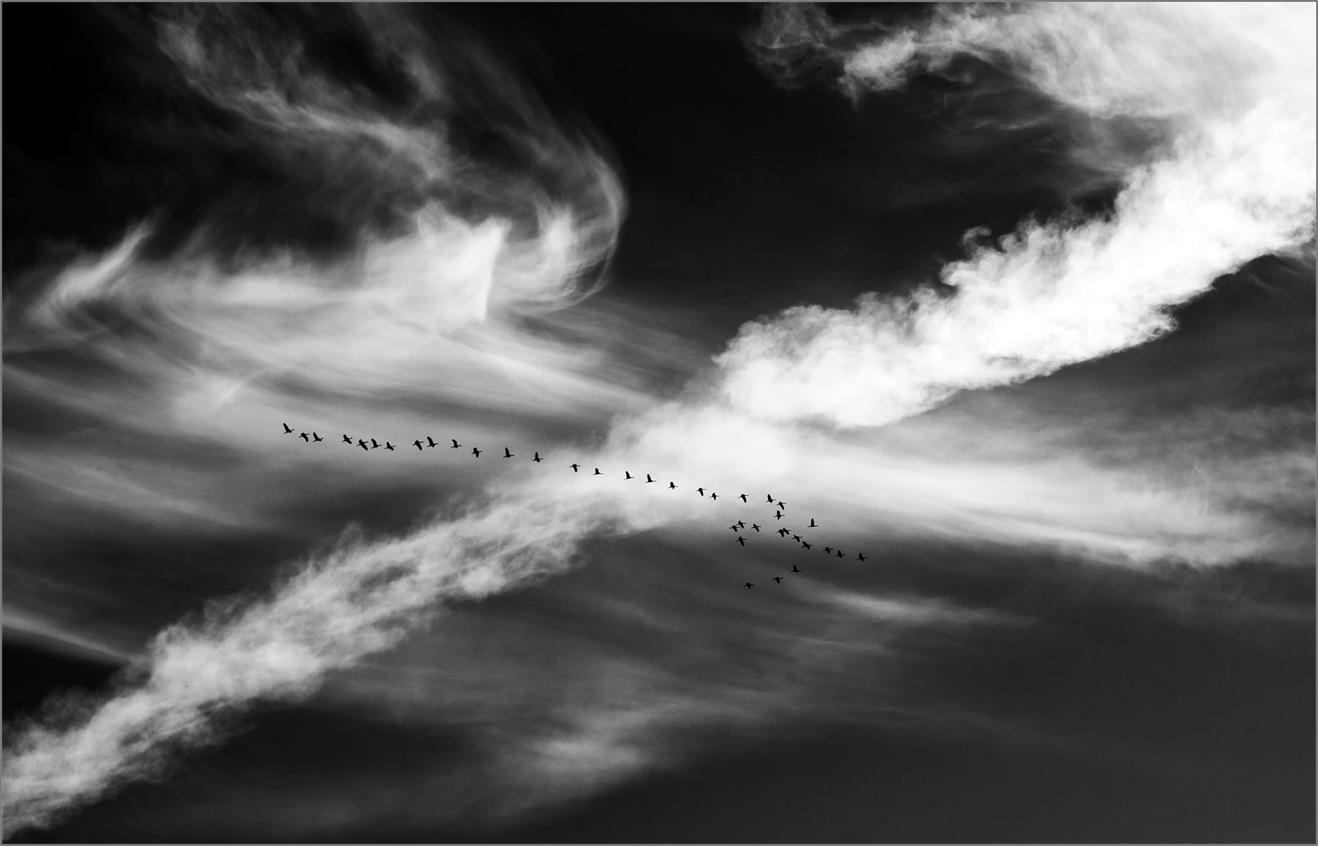 Mother Nature's Paintings In The Sky - Steffen Freiling - Southern Skies - Large Format Print - Limited Edition