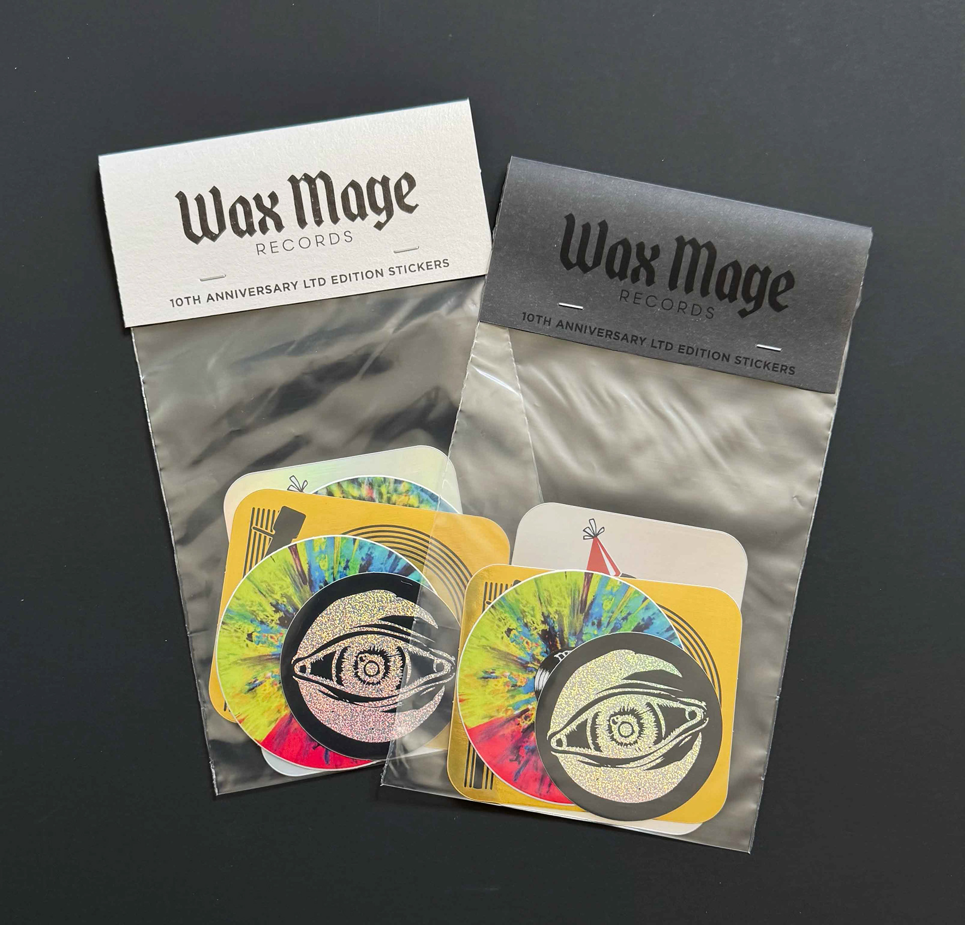 10th Anniversary Limited Edition Sticker Packs