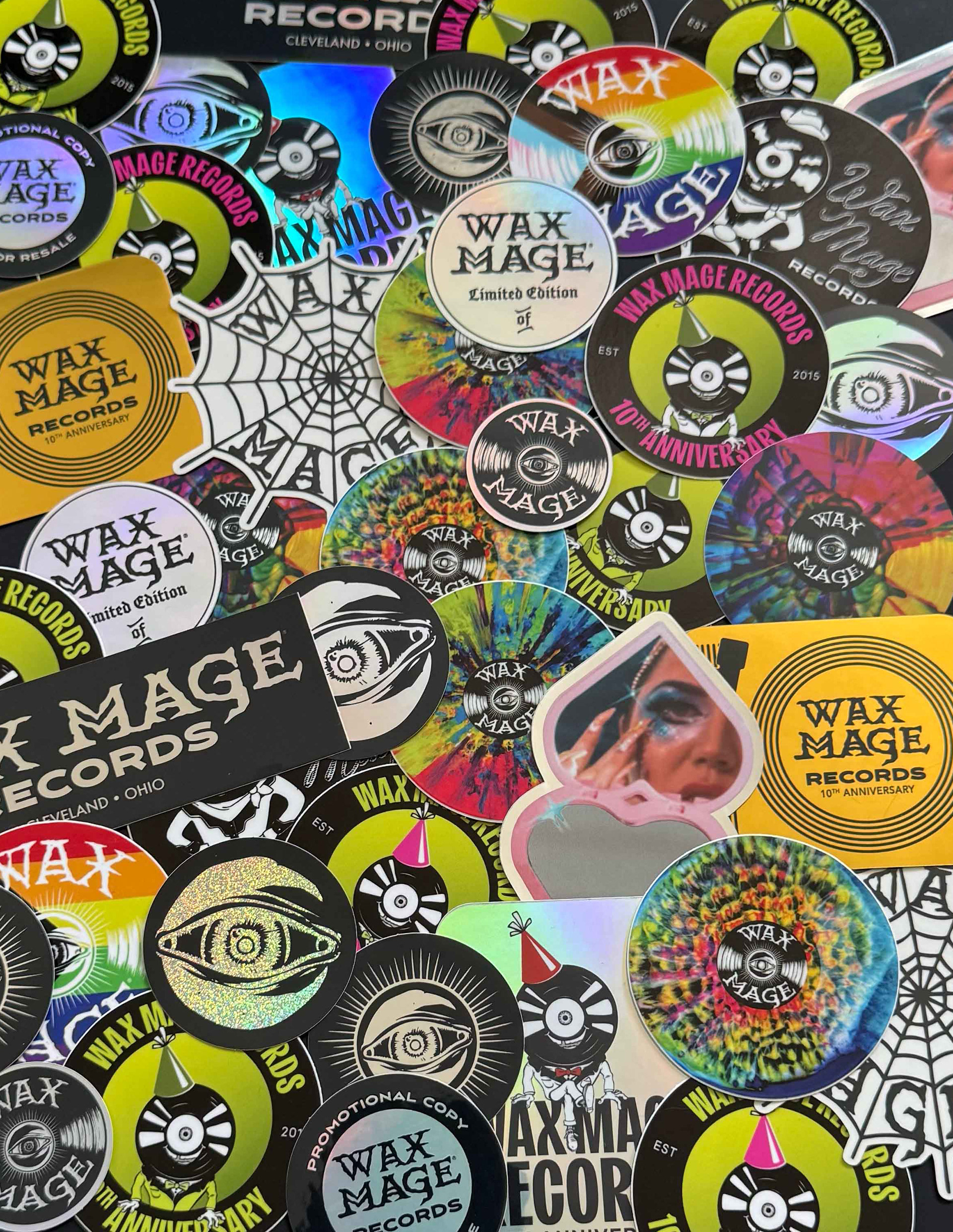 Wax Mage Stickers 2024-2025