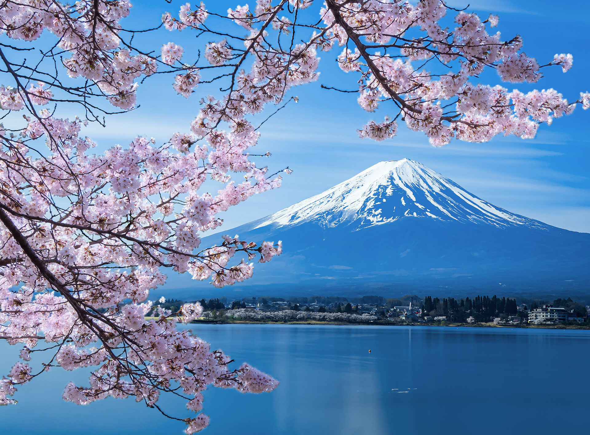 Kawaguchi-lake, Yamanashi Prefecture, Apr 2024