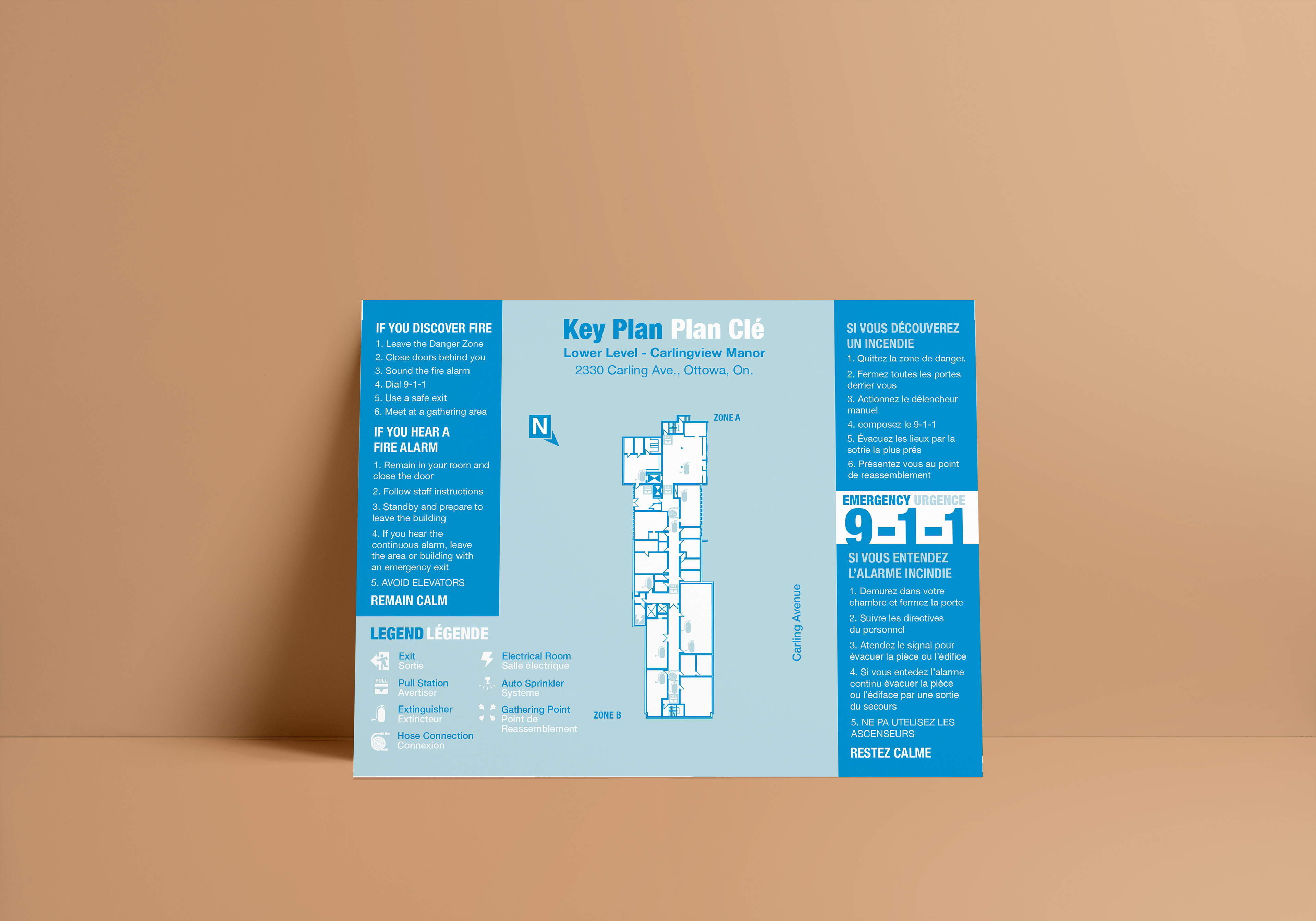 Editable Fire Escape Option B