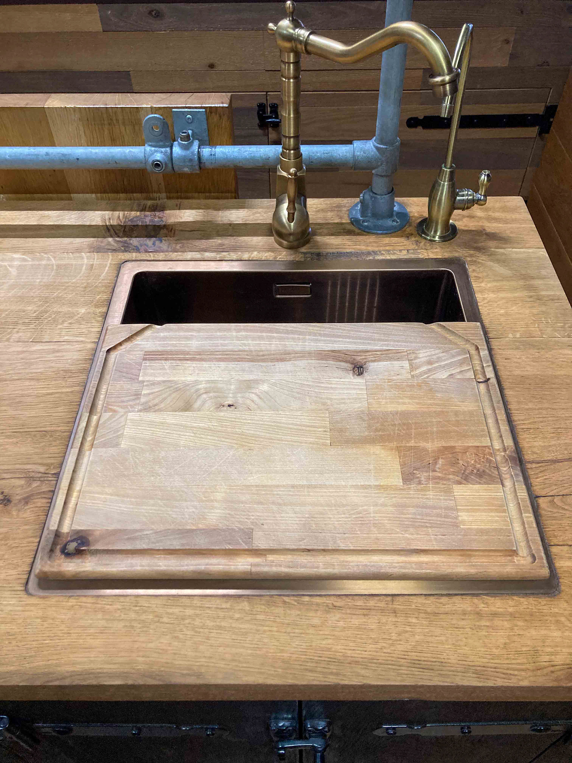 Custom made cutting board