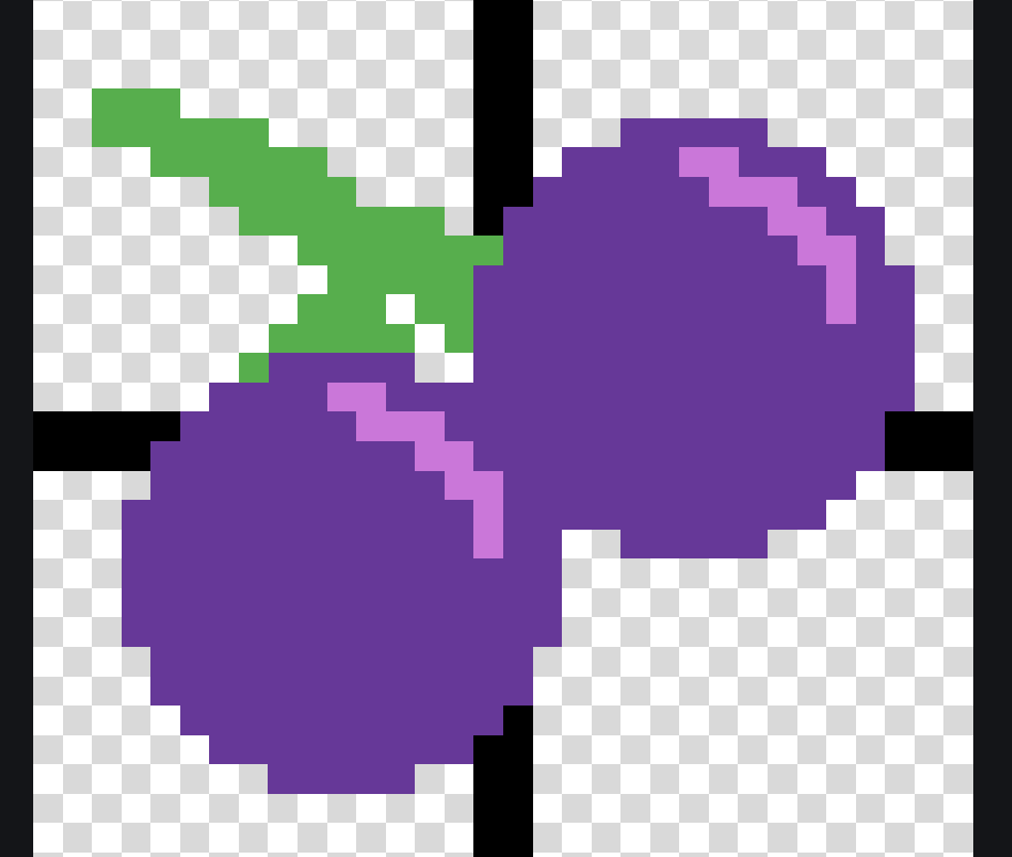 Creating the fruit assets