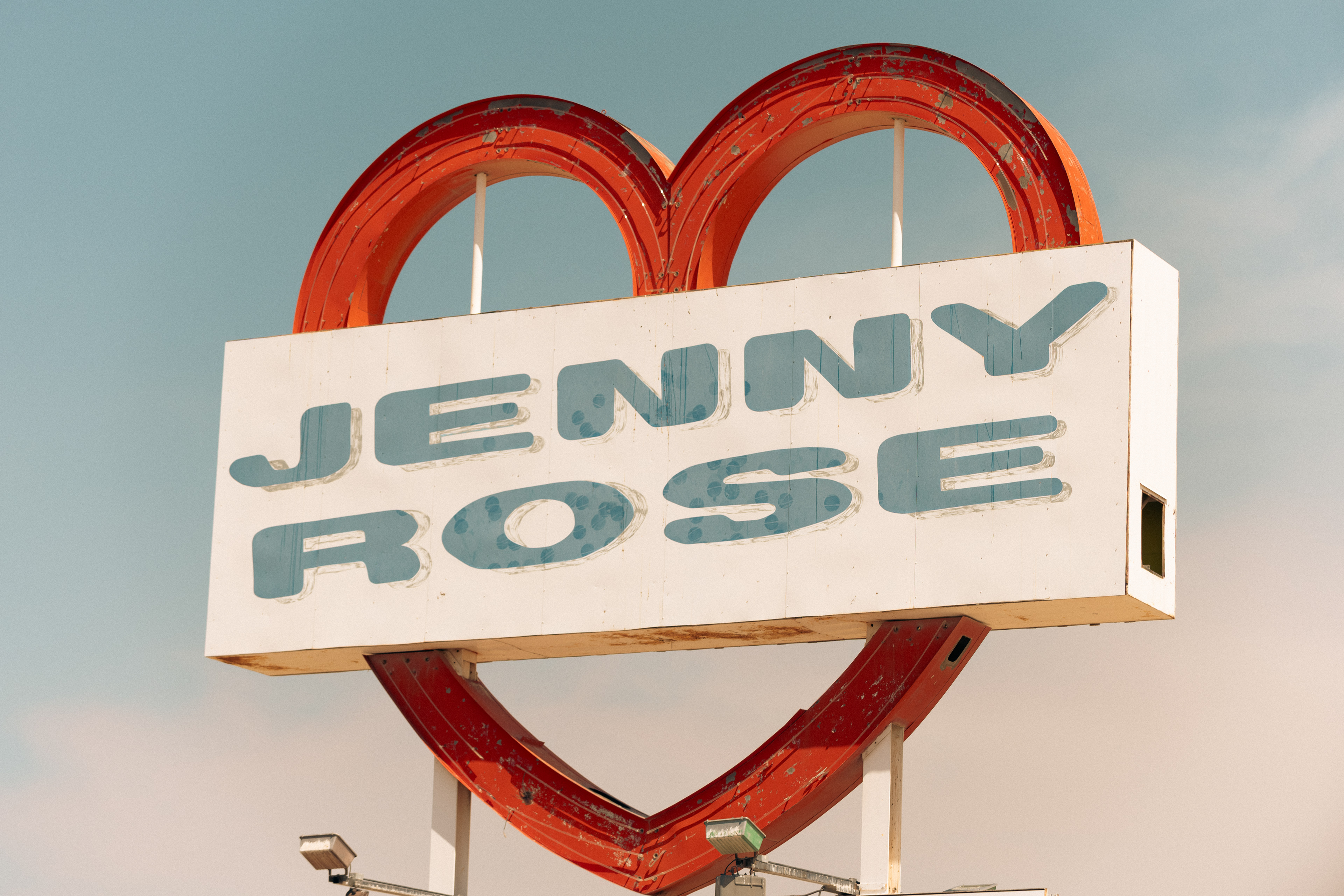 Historic Jenny Rose Sign