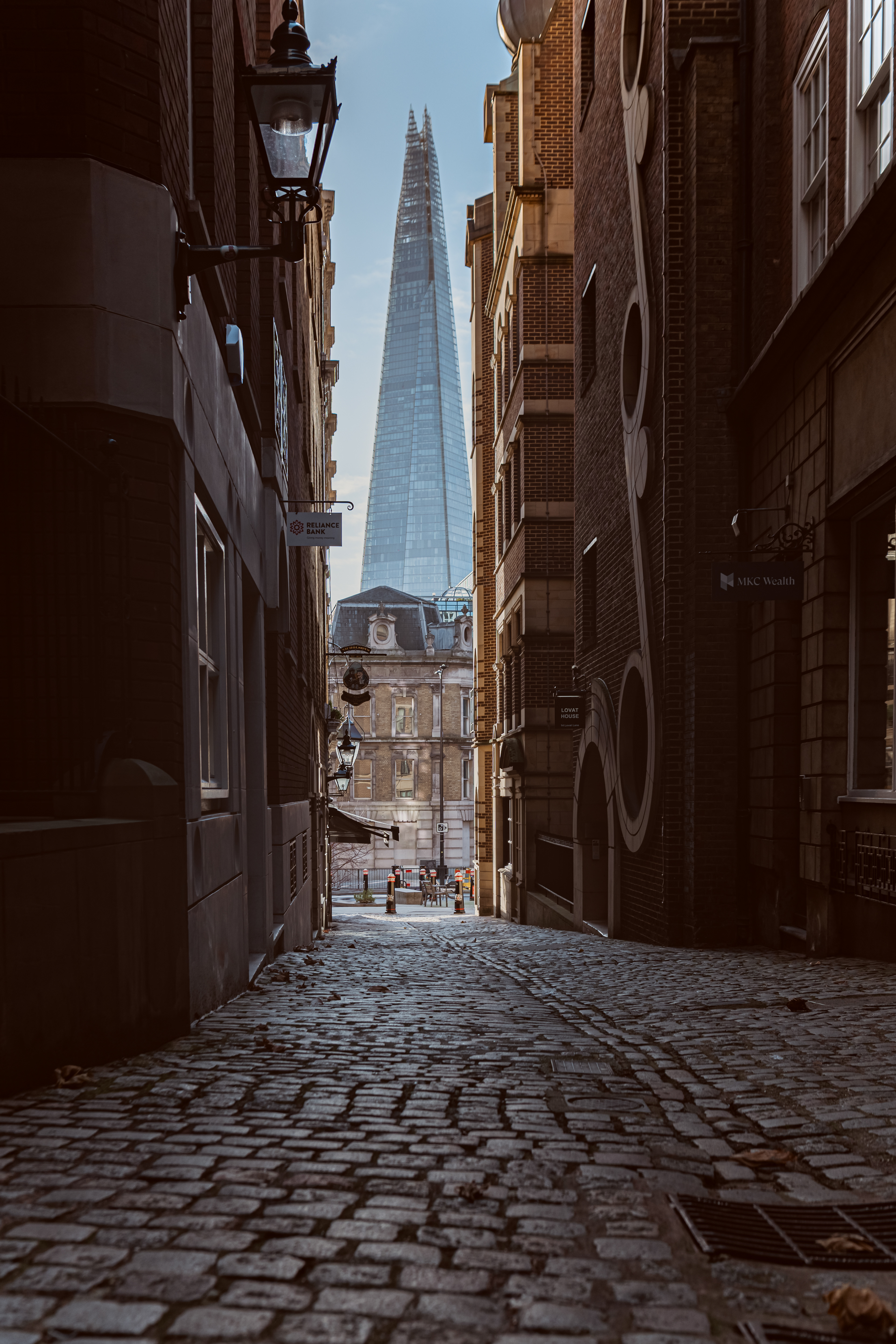 The Shard from the City of London
