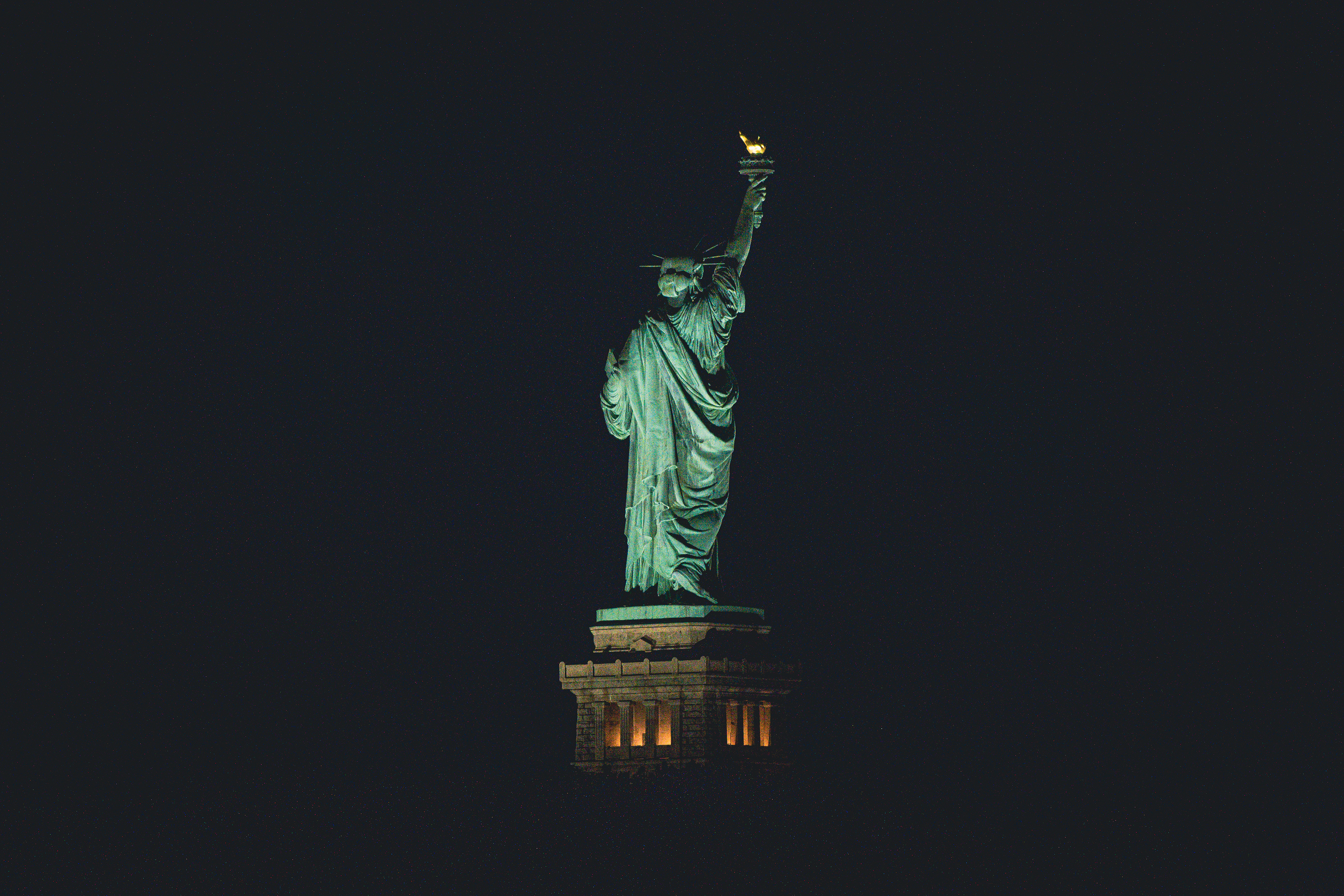 Statue of Liberty from Liberty State Park