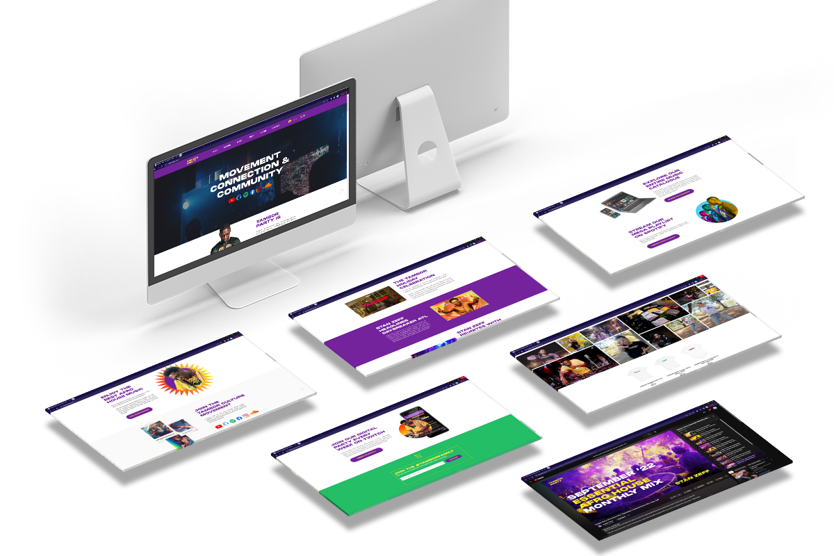 Best Music Website Designer Davron Bowman