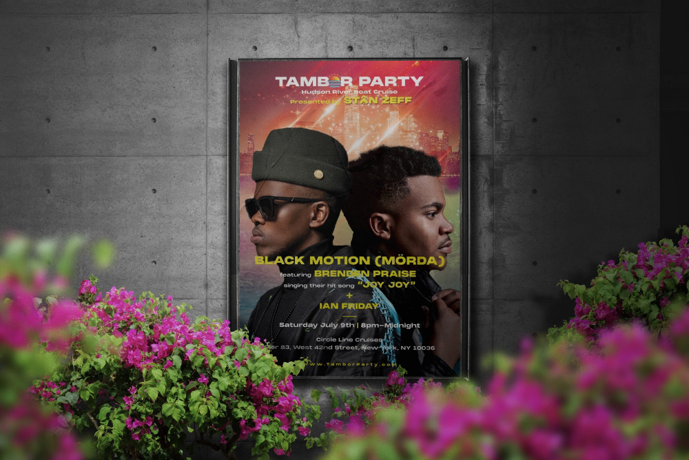 Best Event Promotion Graphic Designer Davron Bowman