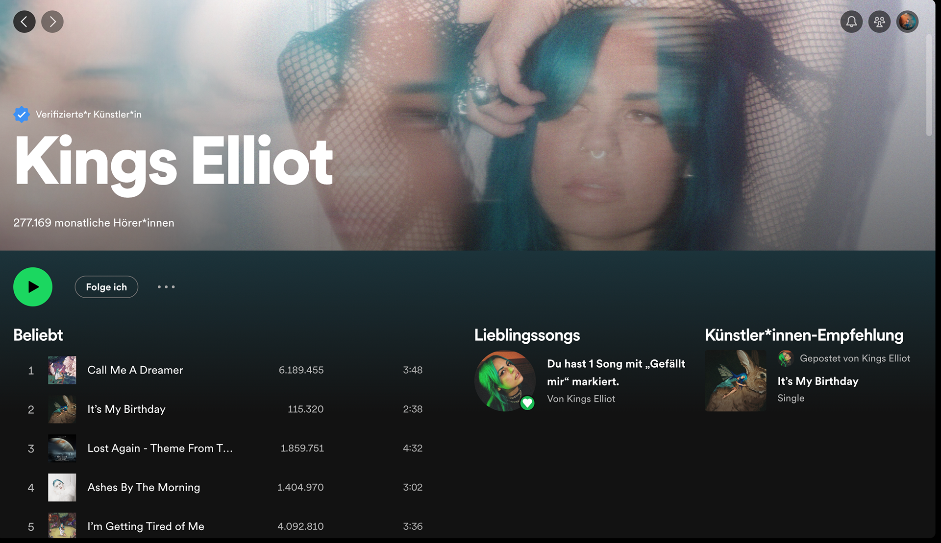 Seen on Spotify