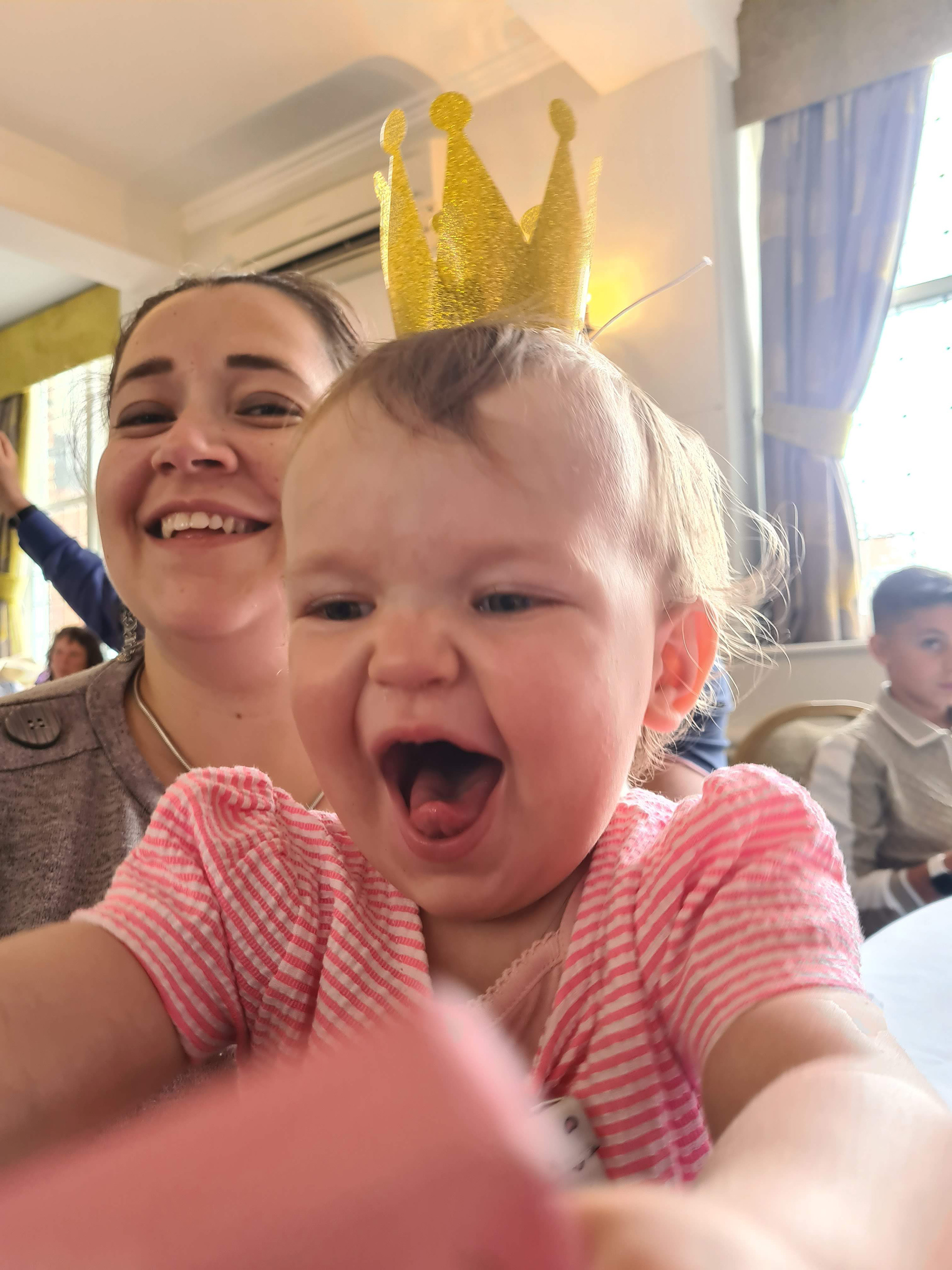 Leah with Amy