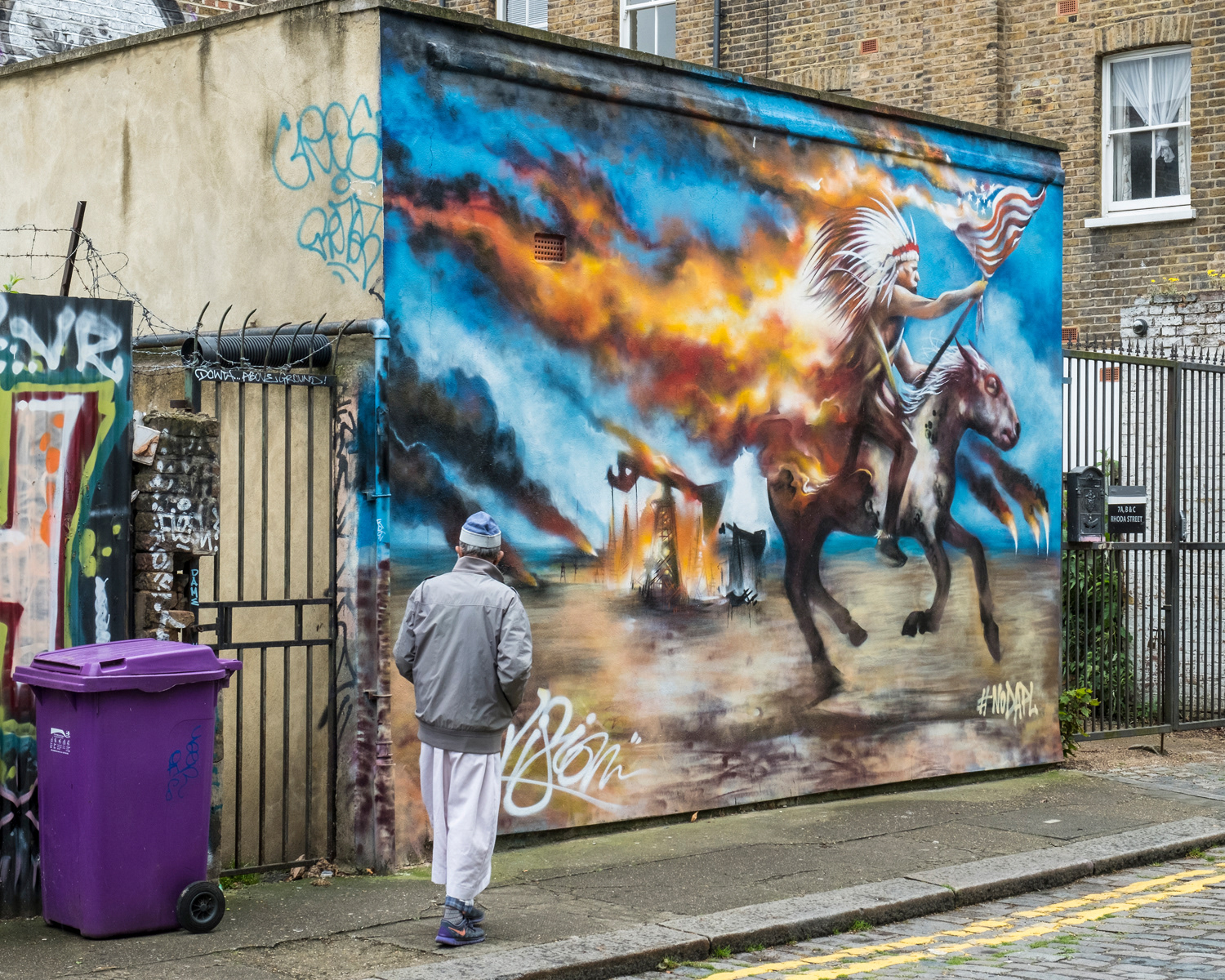 Off Brick Lane, London