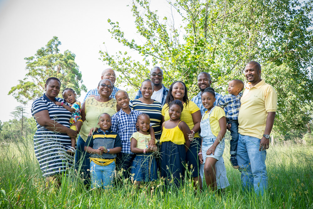 Family portrait session in Springs, Gauteng