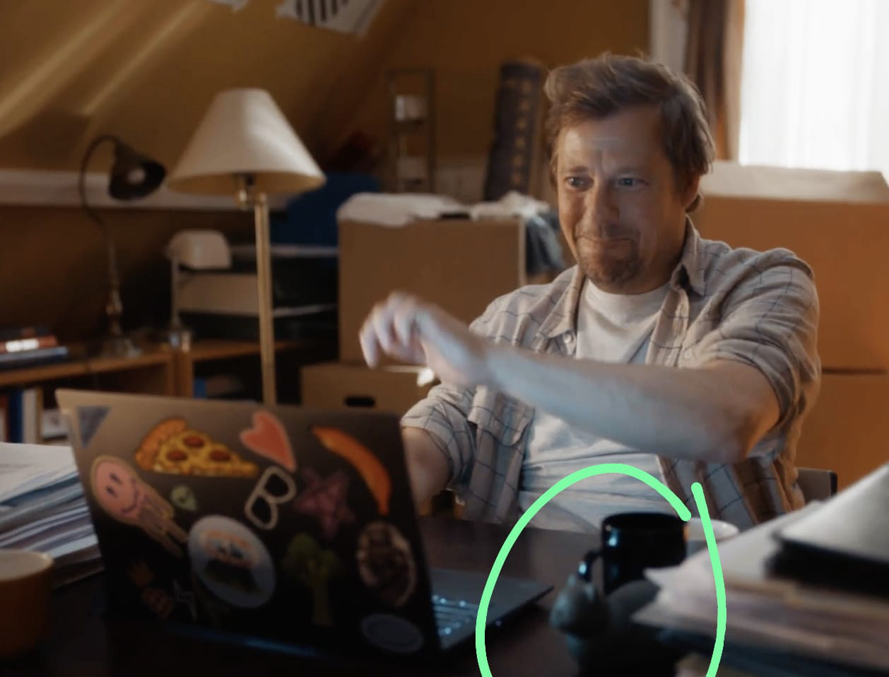 Marcel's TVC cameo