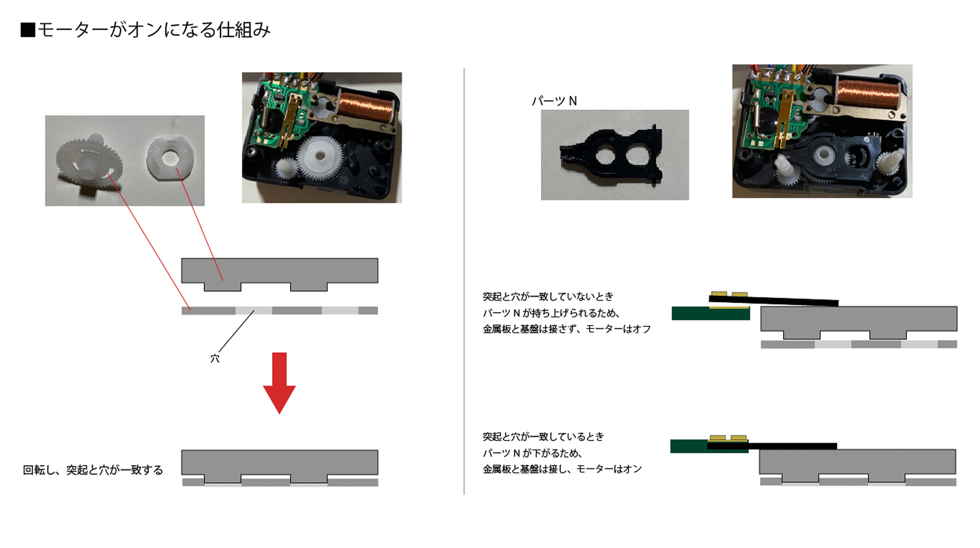 クォーツを分解して、アラームと歯車の仕組みを理解する