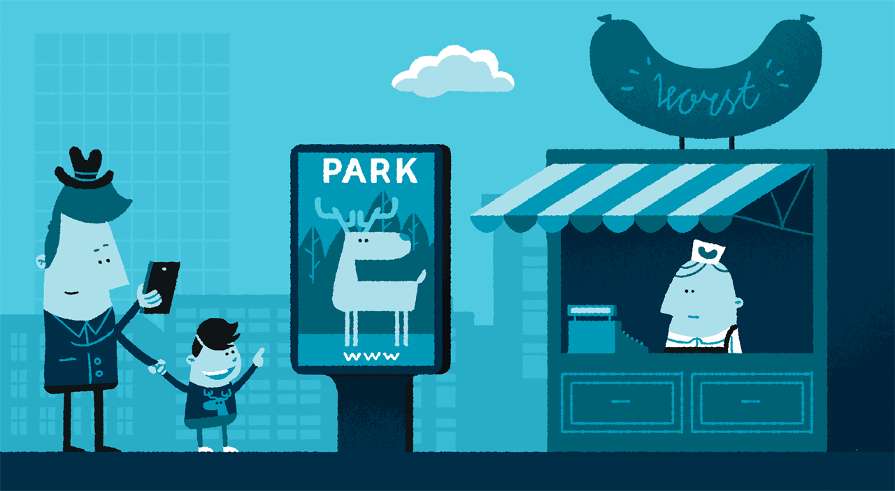 Mangrove - illustratie/animatie over customer journeys