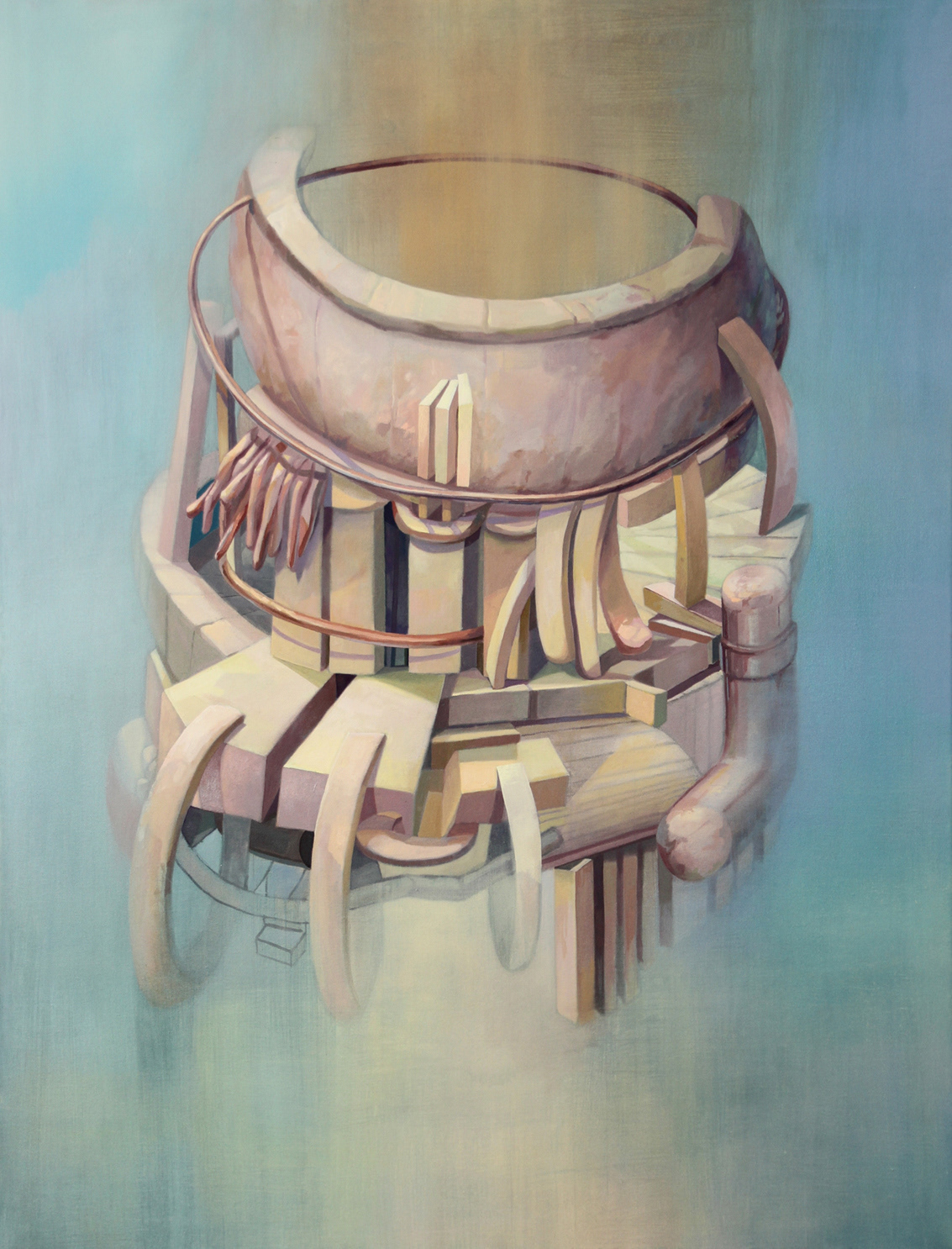 Anderssein, 2016 - Öl auf Leinwand / Óleo sobre lienzo / Oil on canvas  - 120x90 cm