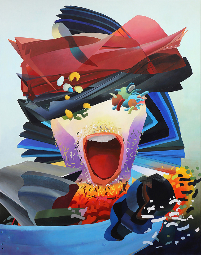 Unbestimmt, 2025, 250 x 150 cm