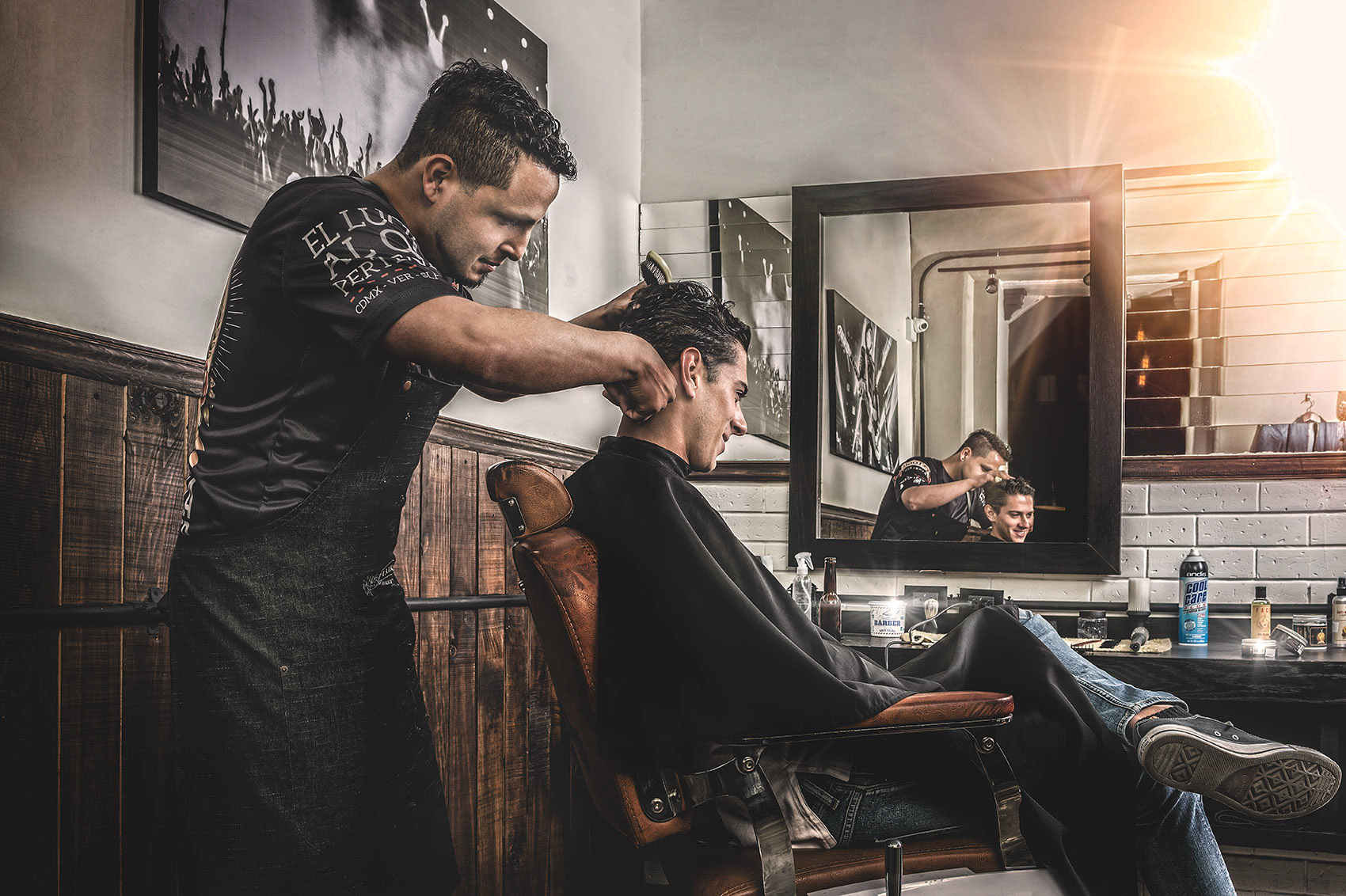 LA LOGIA, BARBERÍA [Postproducción: PROUZAK]