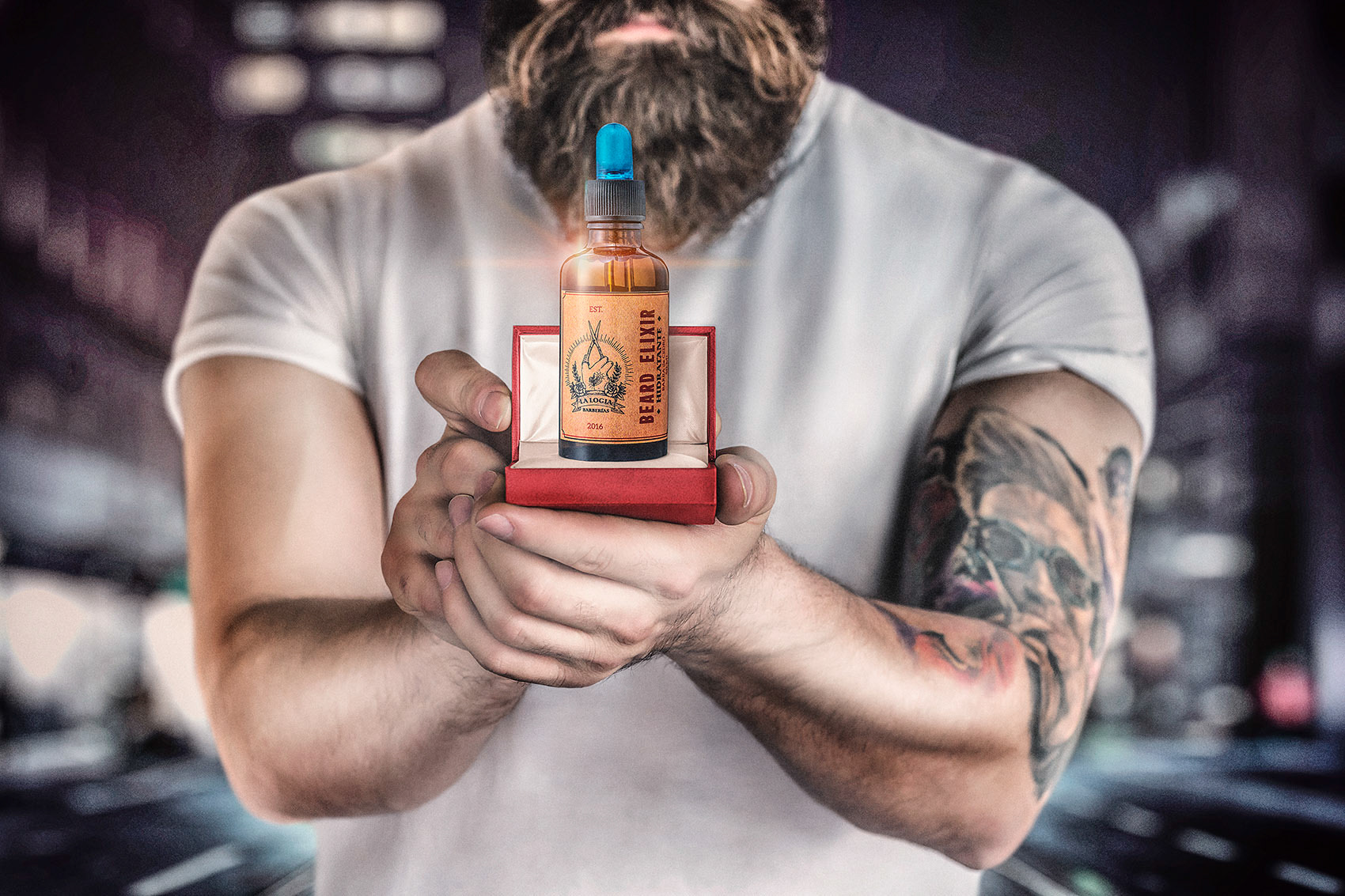 LA LOGIA, BARBERÍA [Foto:Alfredo Pelcastre // Dirección de arte y post producción: PROUZAK]