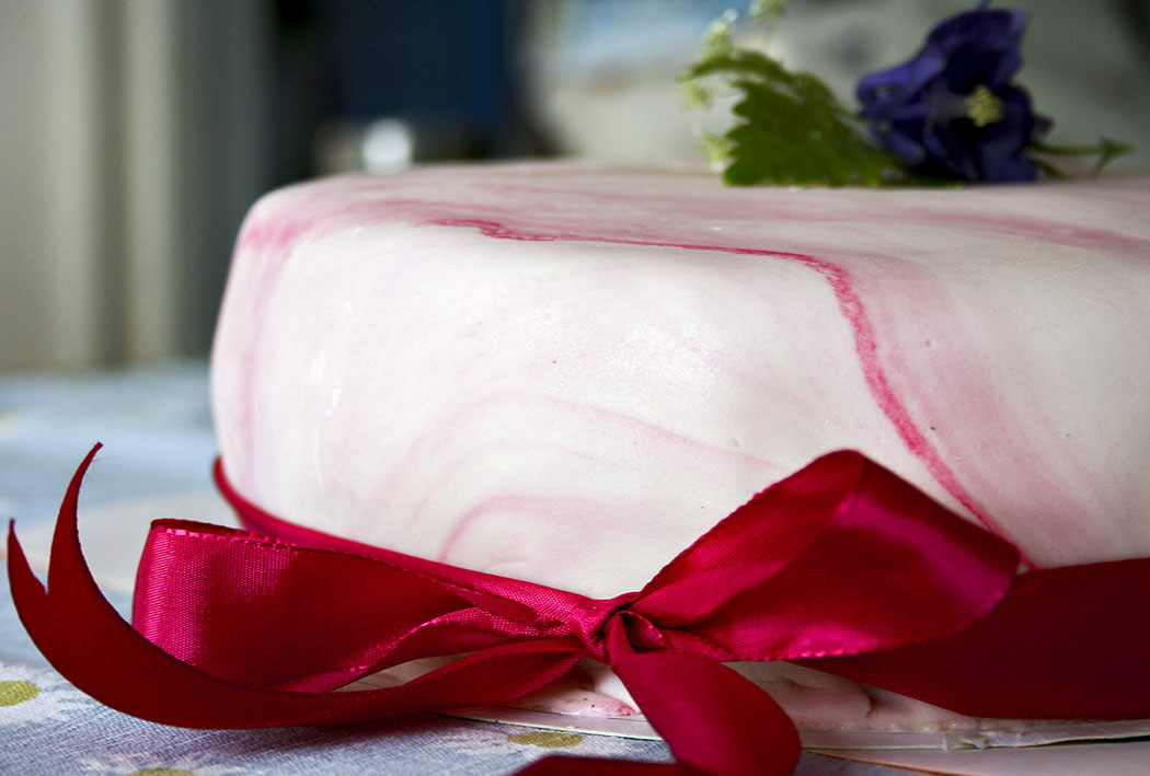 Marmorerad tårta - 2014