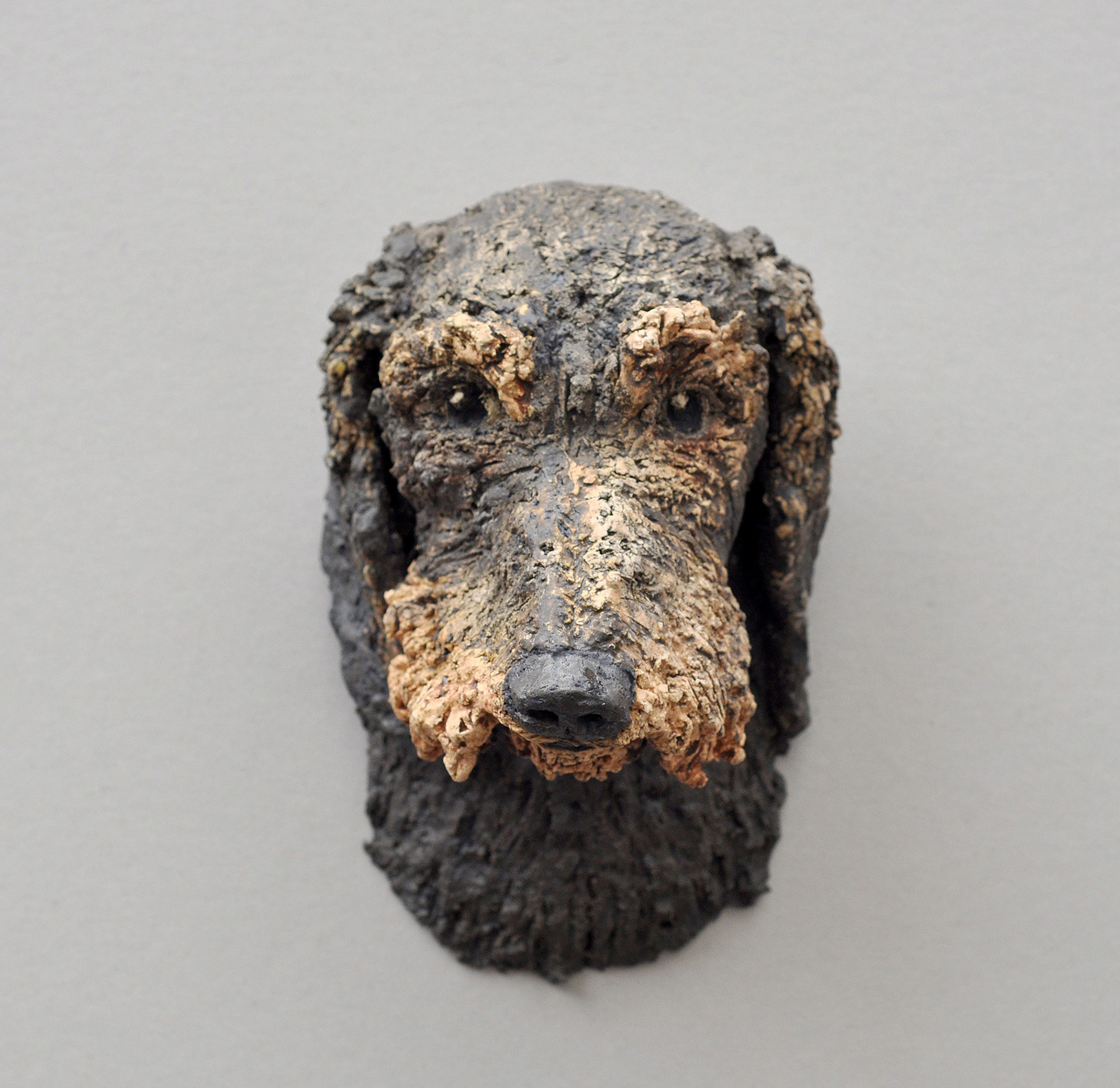 Rauhaaardackel Hundeporträt Bettinadanne Dachshund Koblenz Bendorf Keramik 