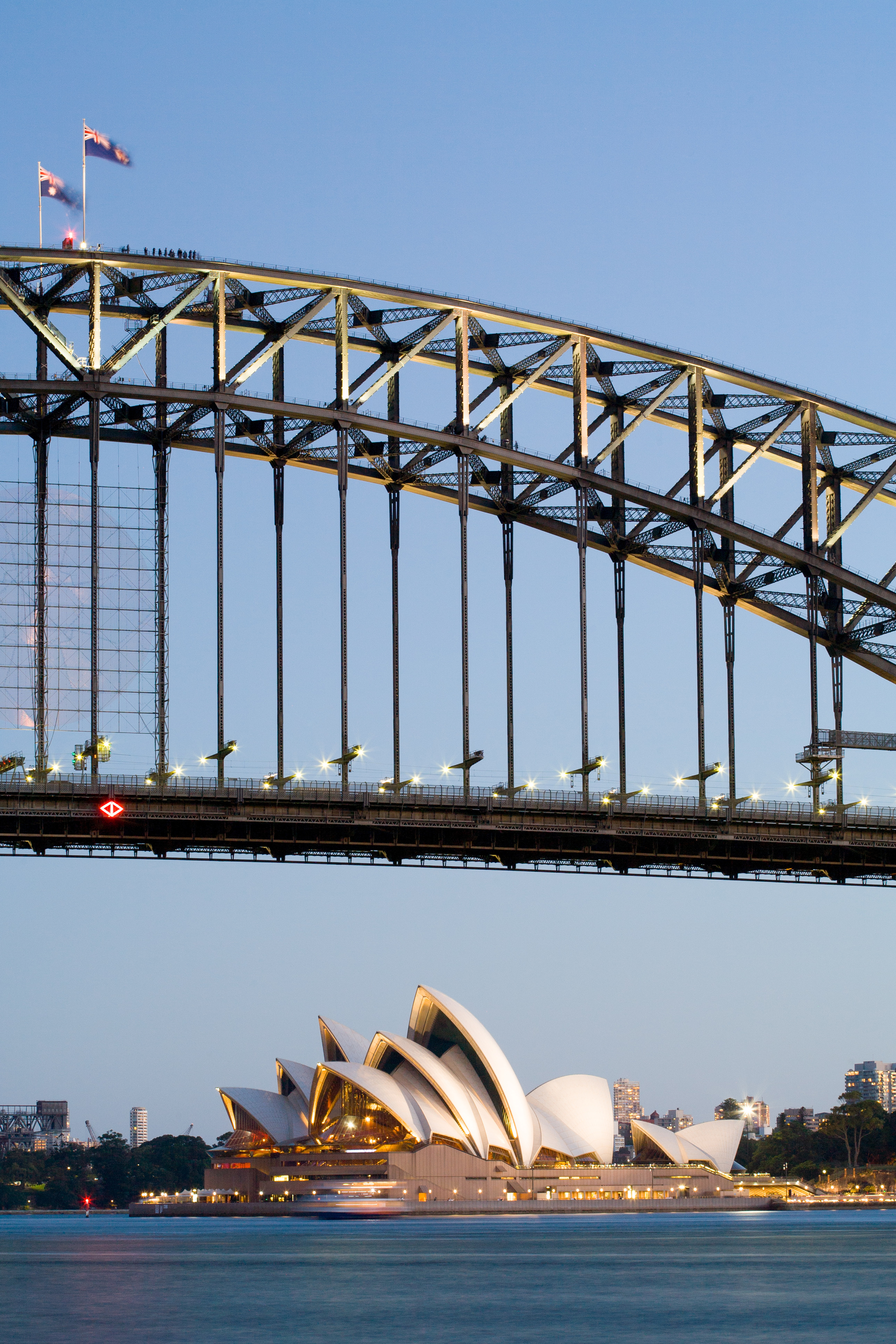Sydney bridge and Opera house