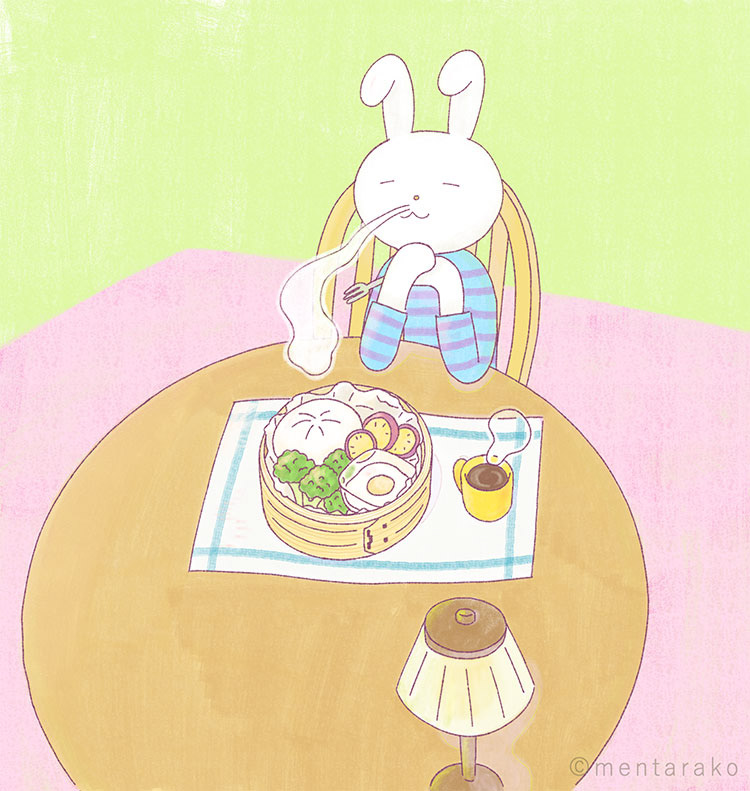 まずは鼻から