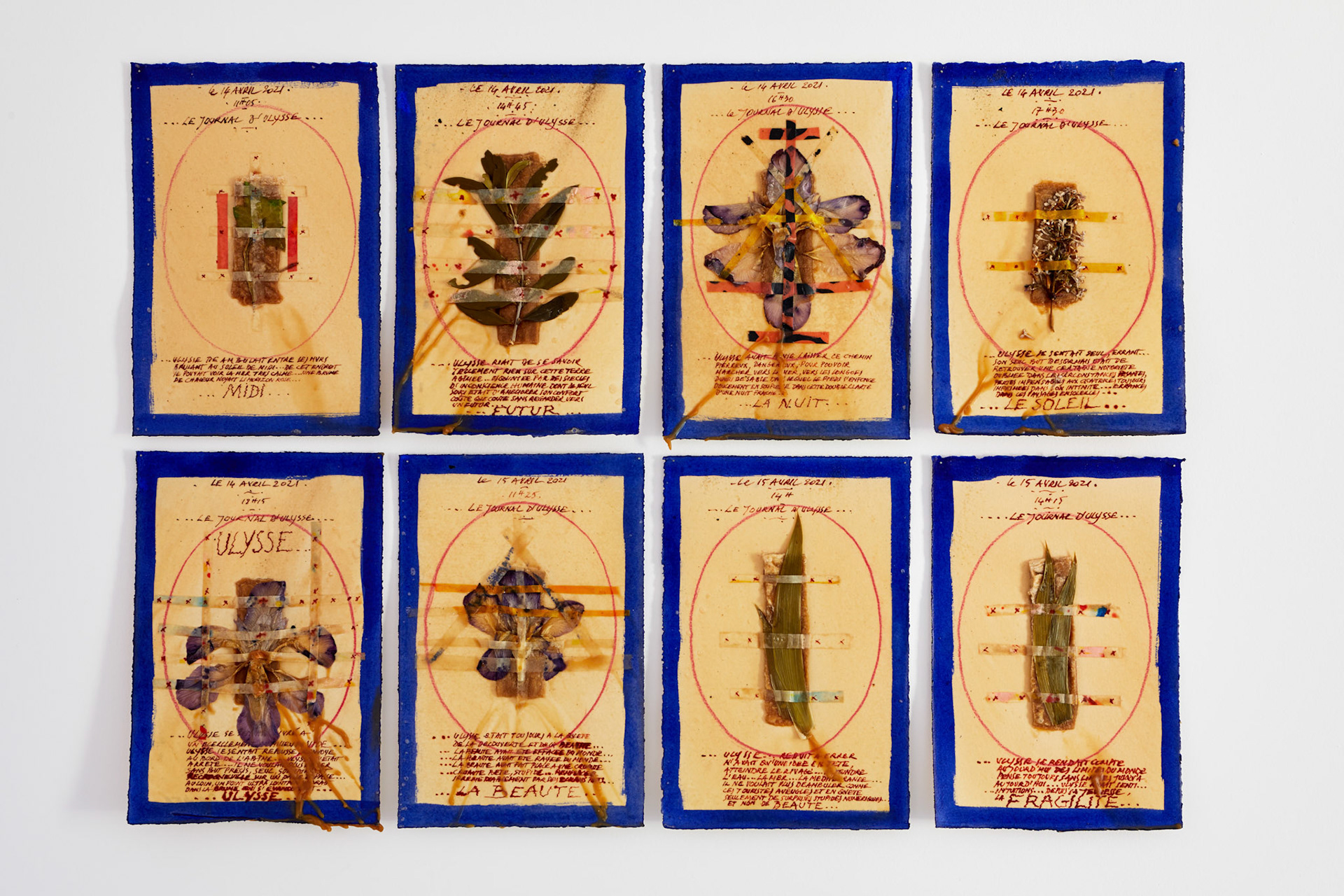 Anne et Patrick Poirier, Le Journal d'Ulysse, 2021. © G. M.