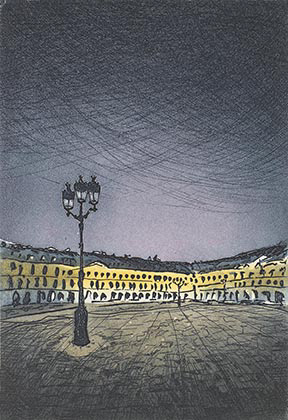 JJJ RIGAL, Place Vendôme, 1976. ©JJJRigal adagp paris 2026