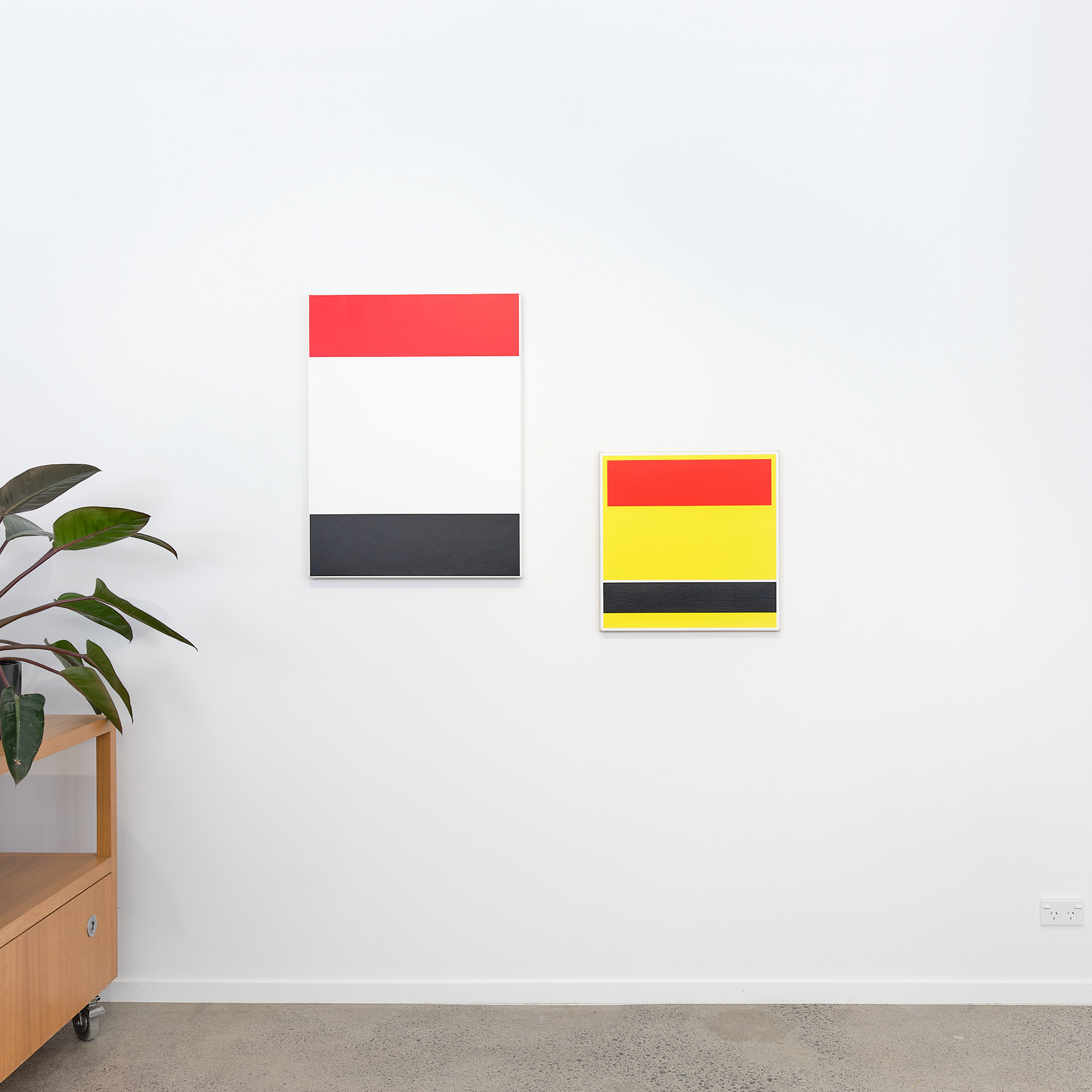 Double Grammar Zone, installation view, photo courtesy of the artist.