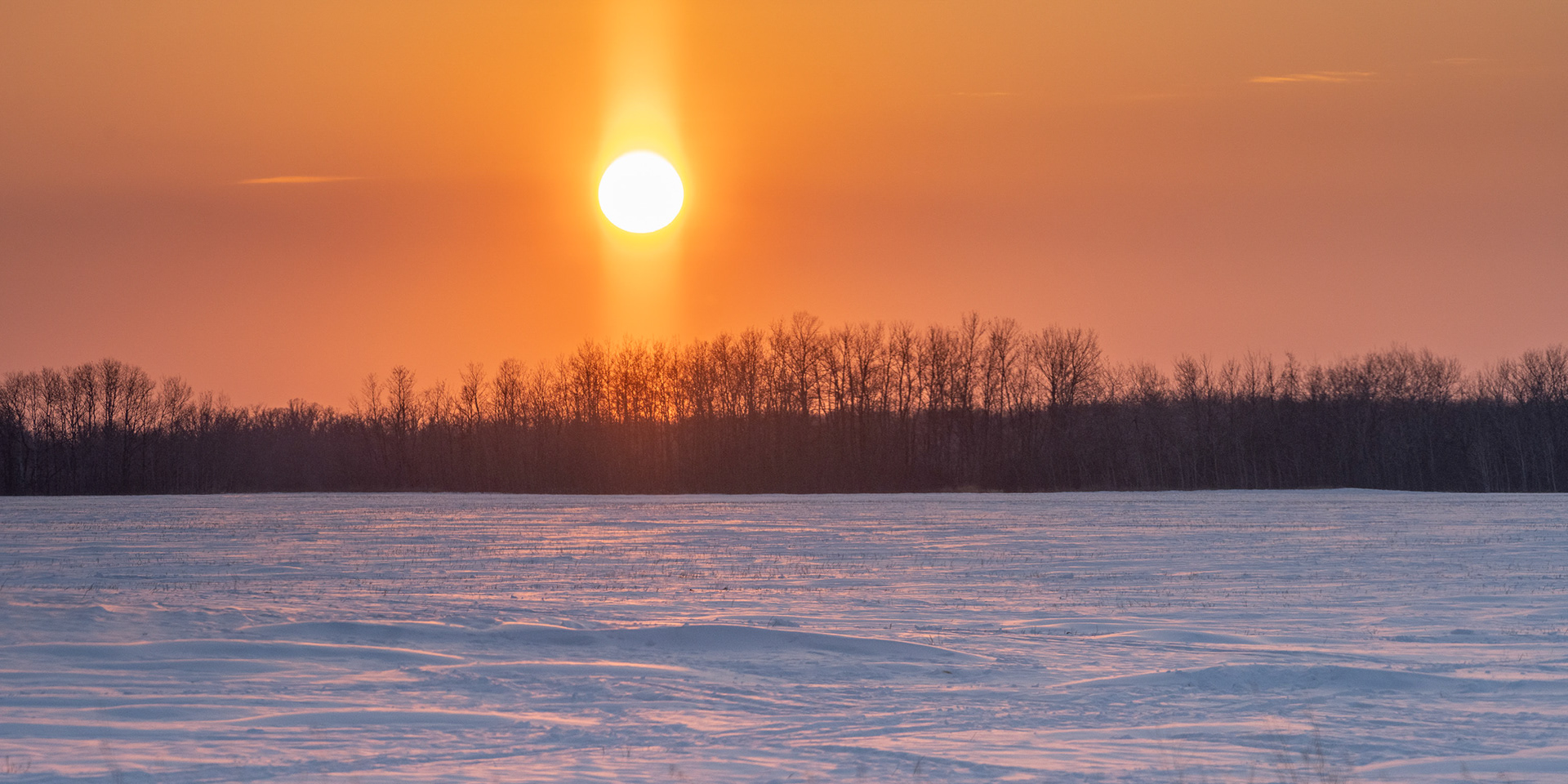 Sunset in the Interlake