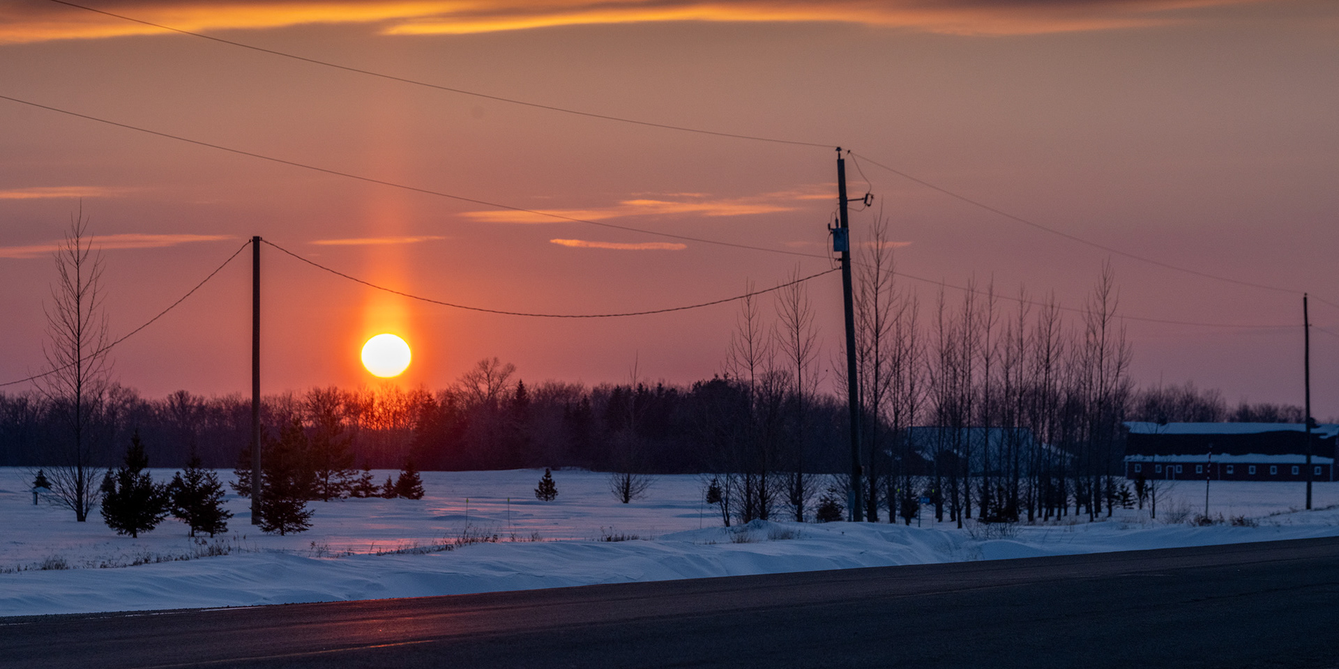 Sunset in the Interlake