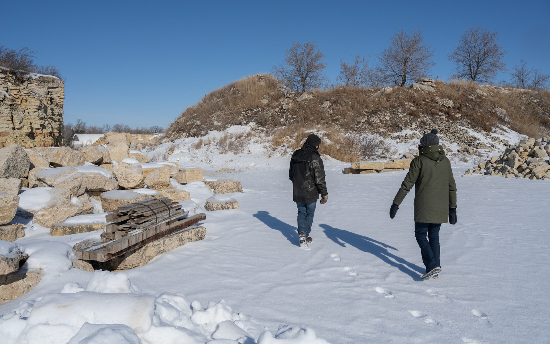 Mariash Quarry, natural stone, Stony Mountain