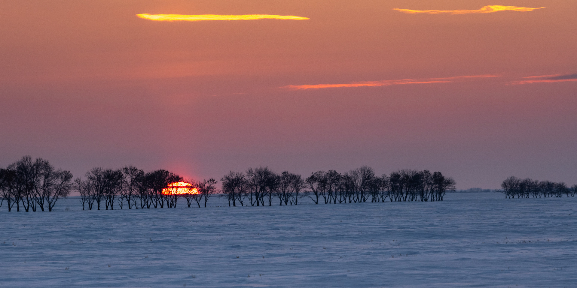 Sunset in the Interlake