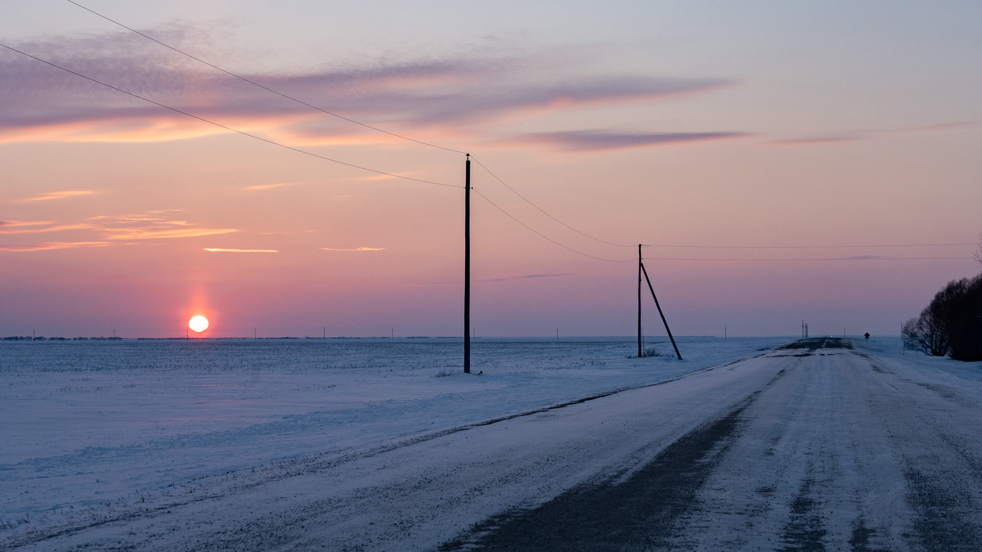 Sunset in the Interlake