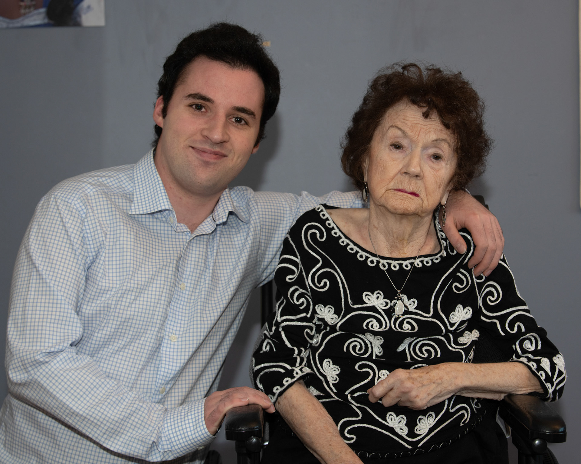 Portraits with Mom, Diane, Darren and Keith - Jan 2021