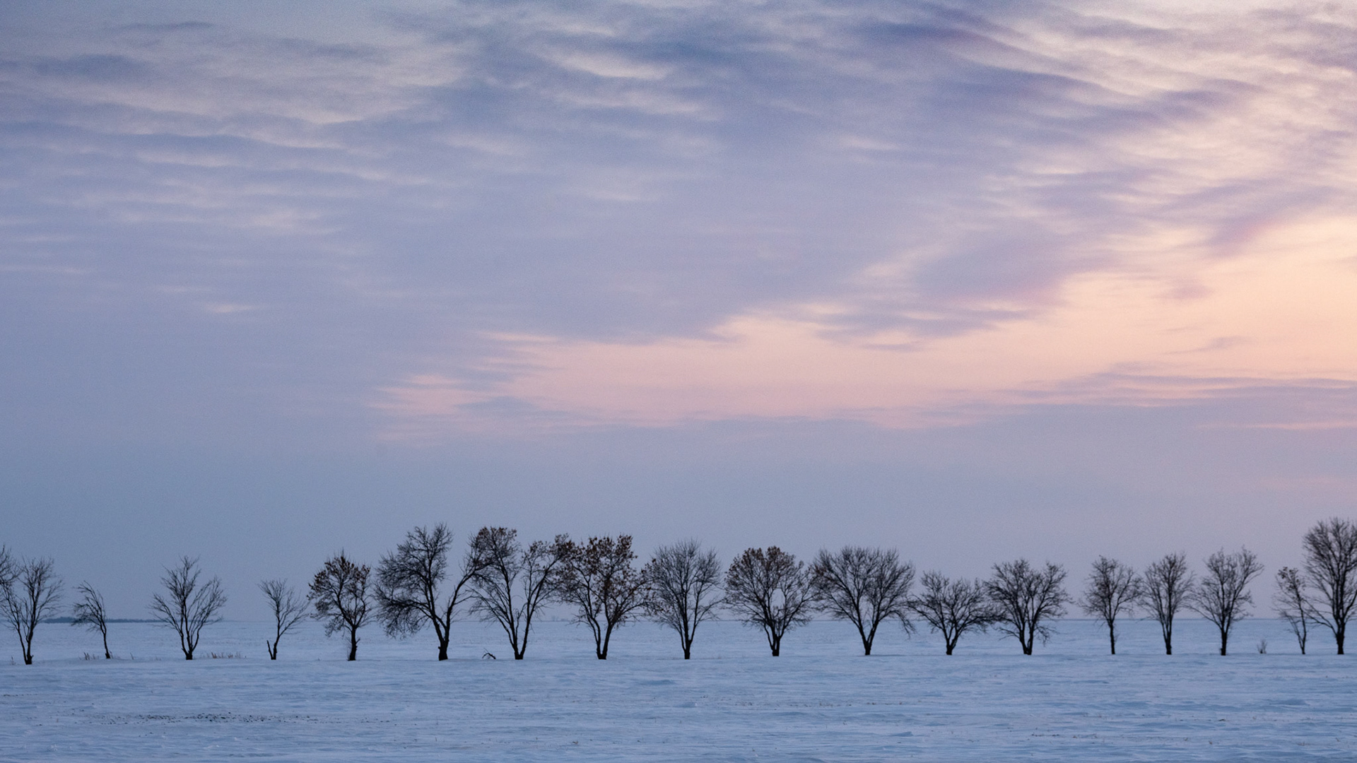 Sunset in the Interlake