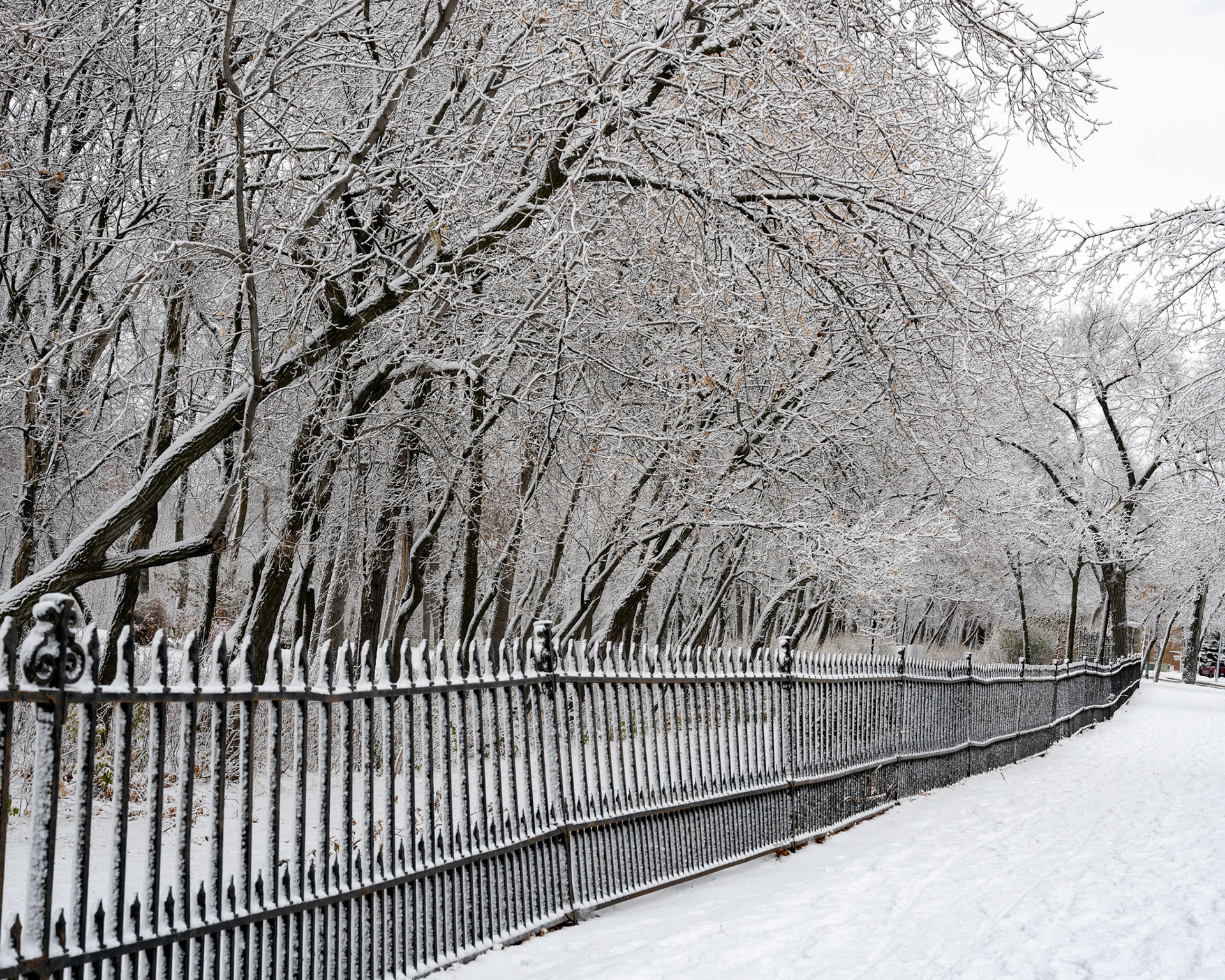 Snow in October