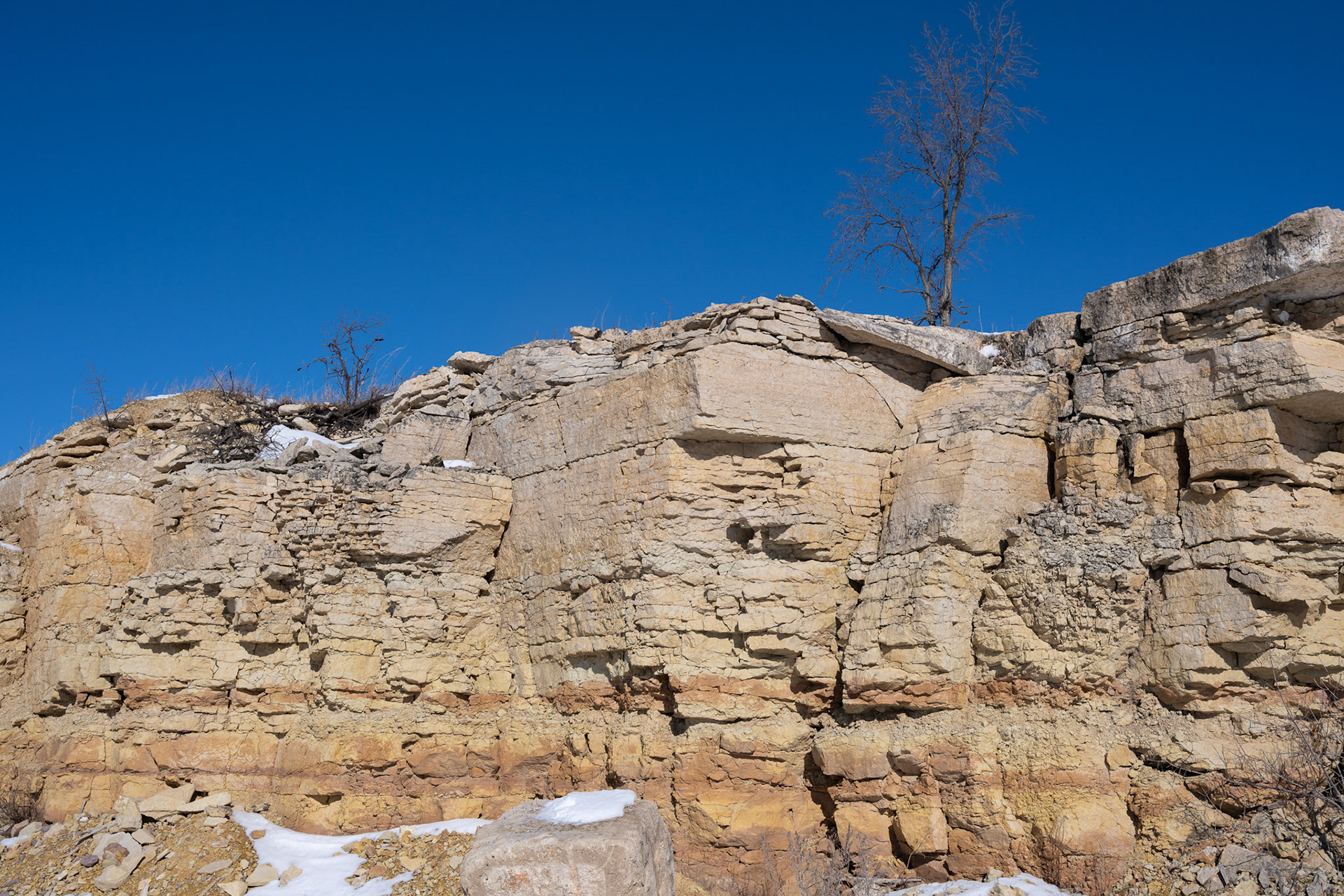 Mariash Quarry, natural stone, Stony Mountain