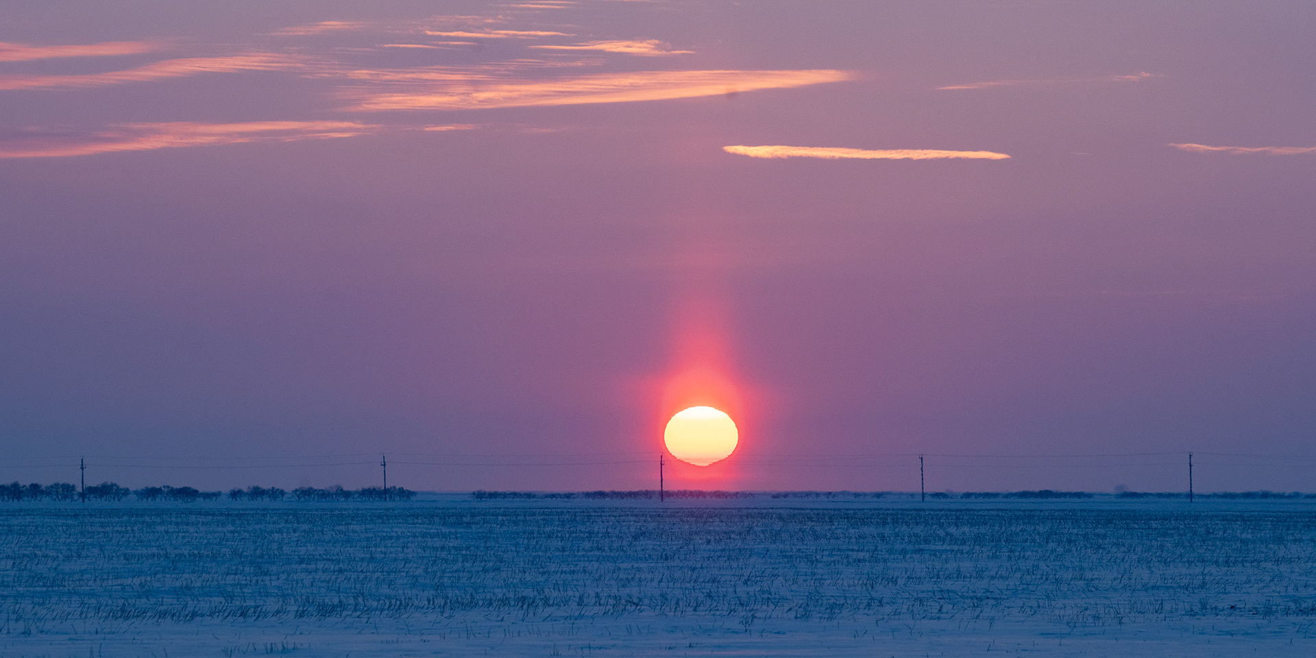 Sunset in the Interlake