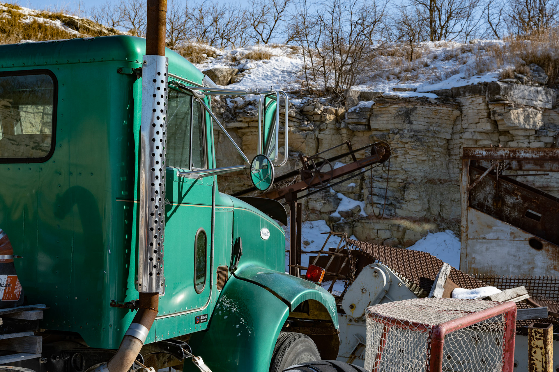 Mariash Quarry, natural stone, Stony Mountain