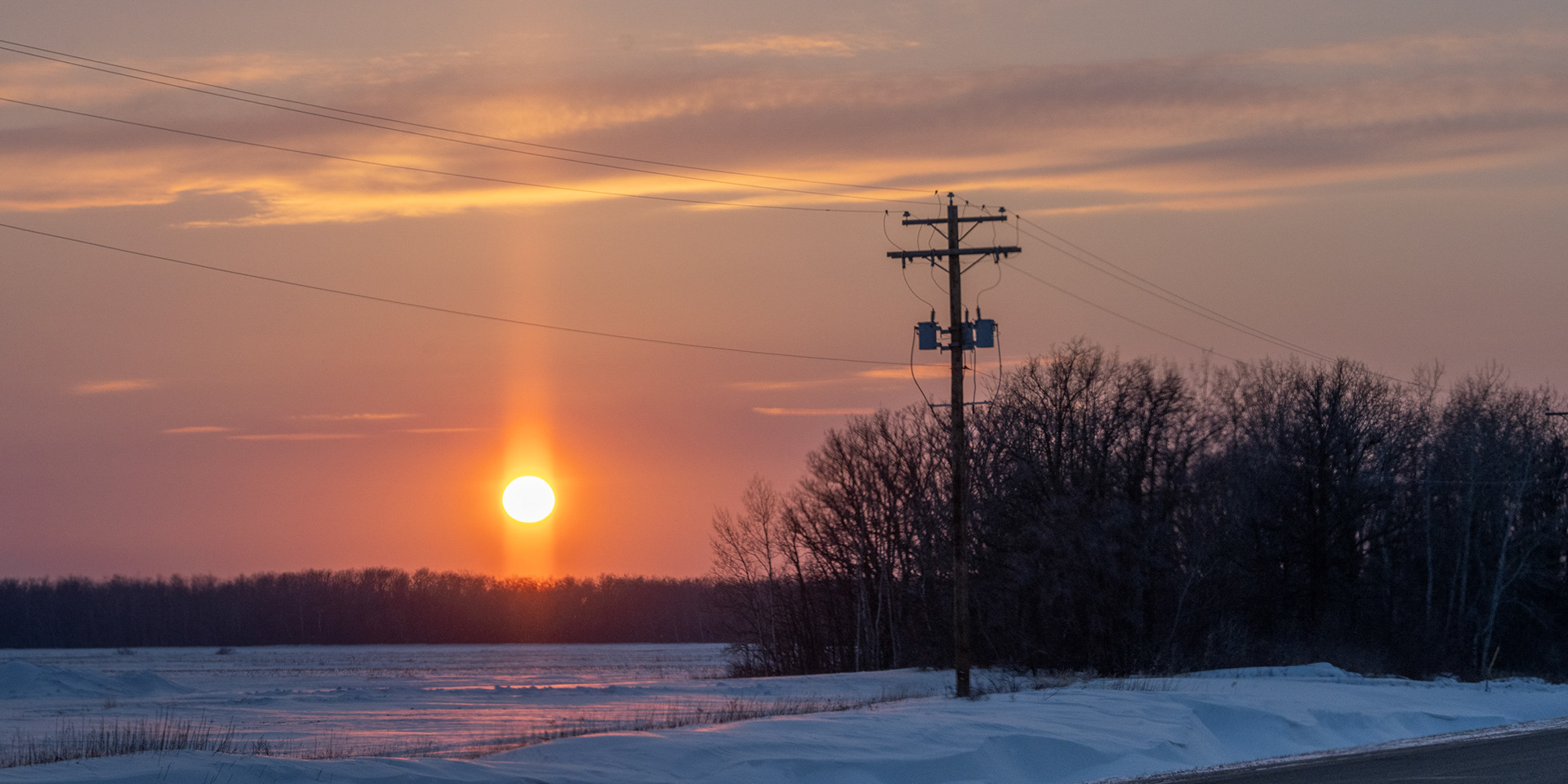 Sunset in the Interlake