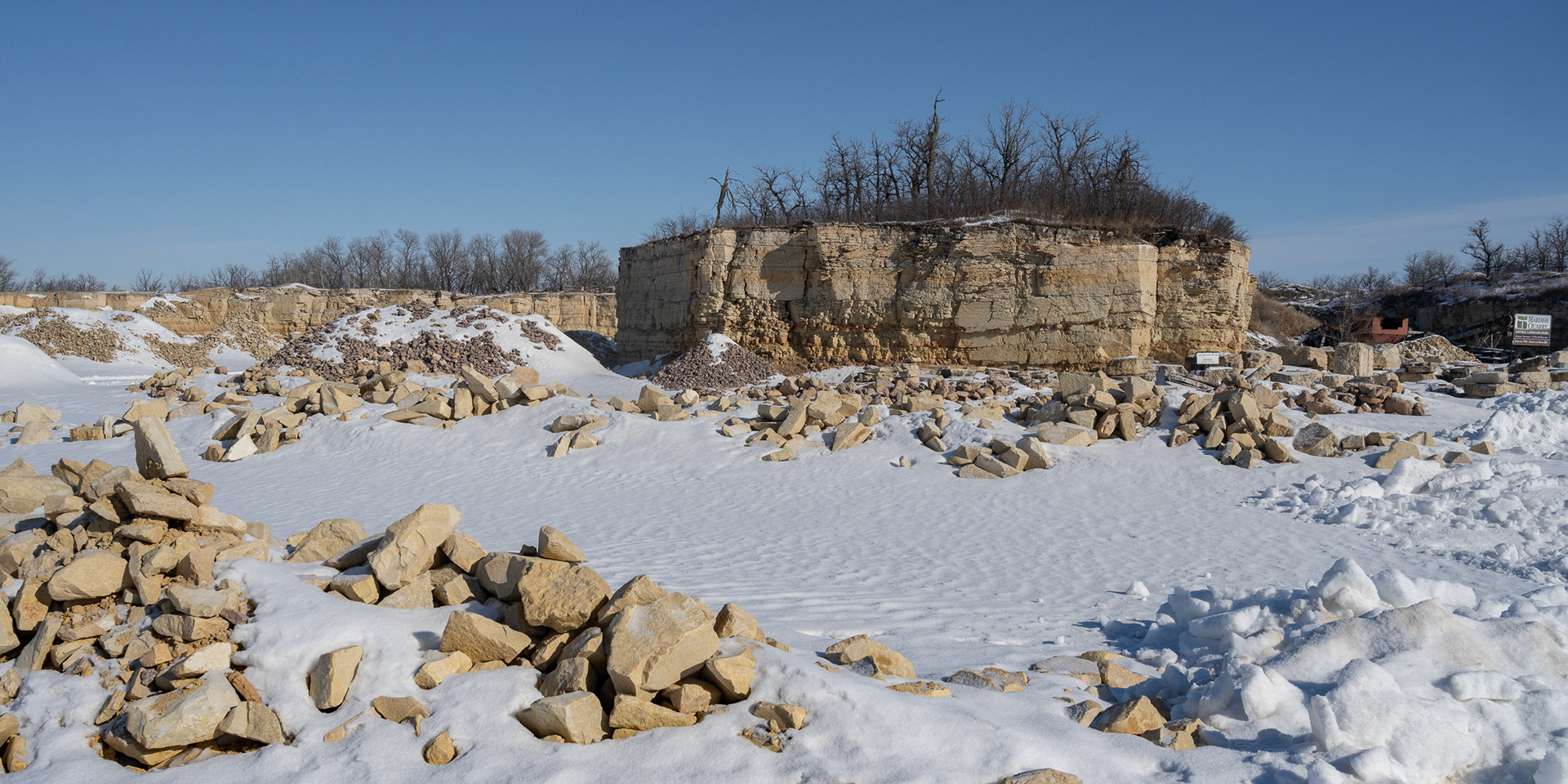 Mariash Quarry, natural stone, Stony Mountain